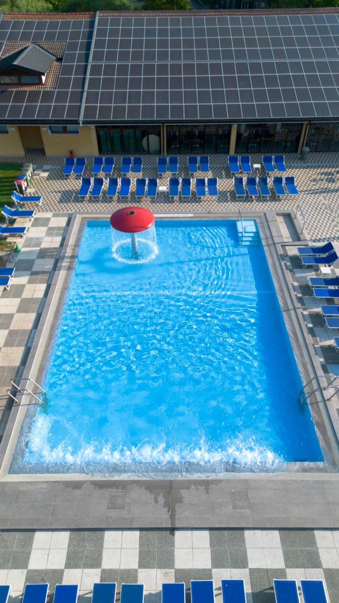 Swimming pool in Hotel Petrarca Terme