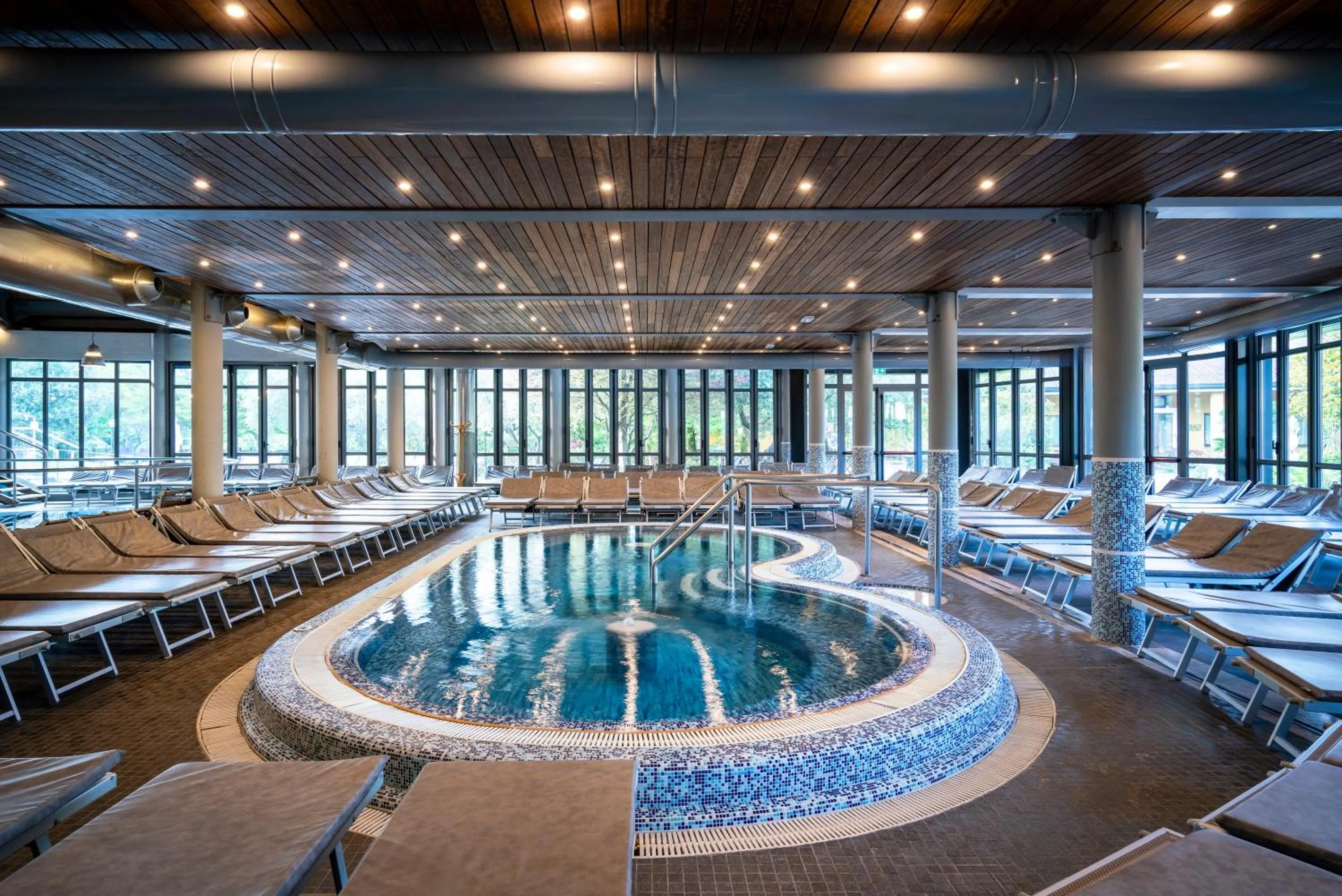 Swimming pool in Hotel Petrarca Terme