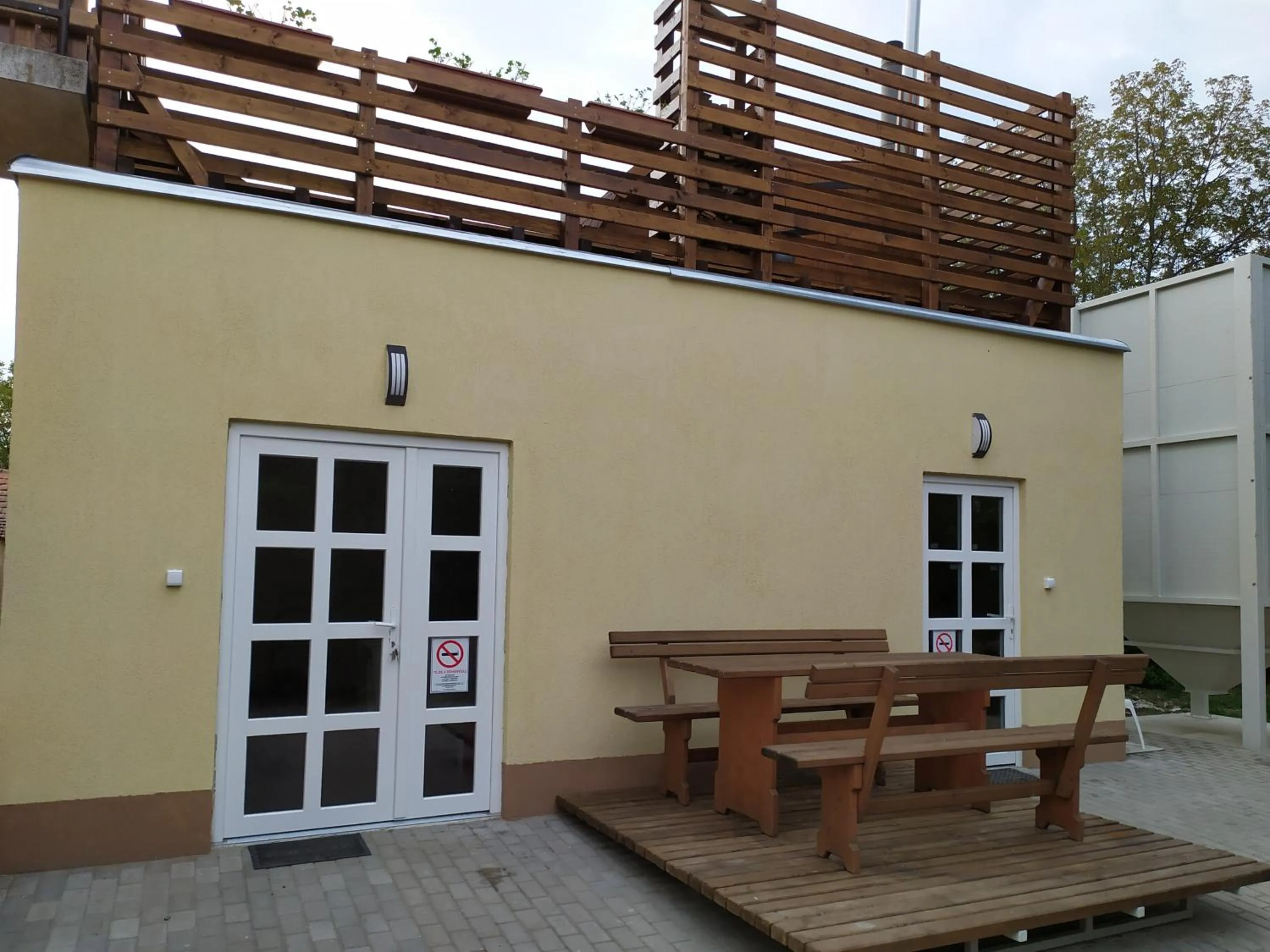 Patio in Szilvia Panzió Gyomaendrőd