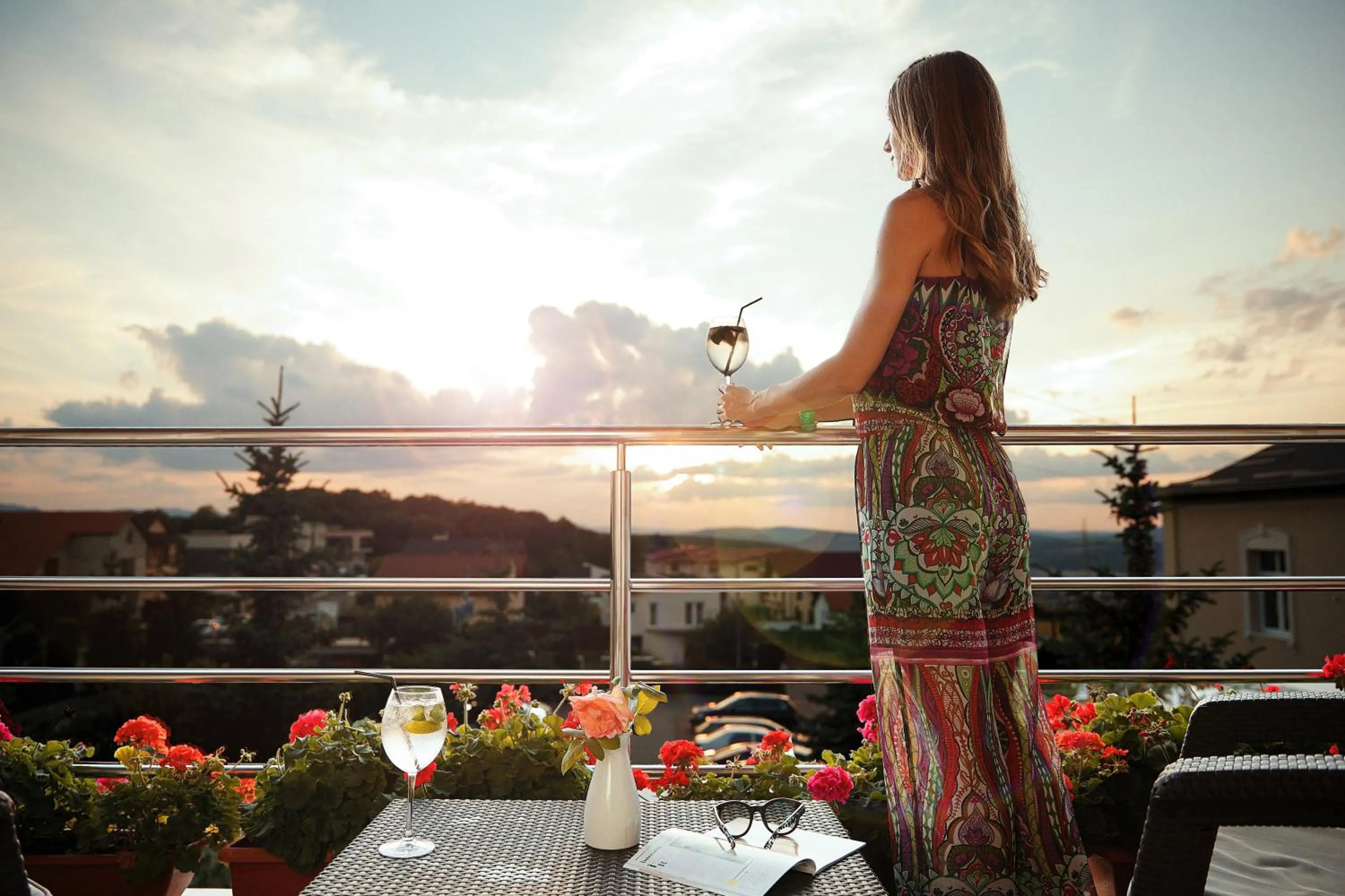 Balcony/Terrace in Hotel Stil