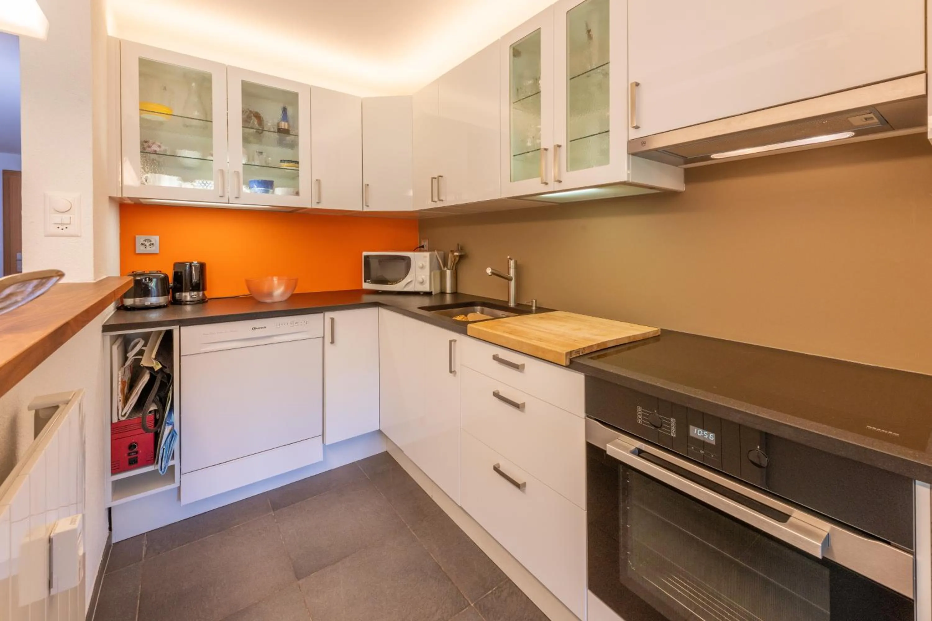 Communal kitchen in Haus Sonnheim