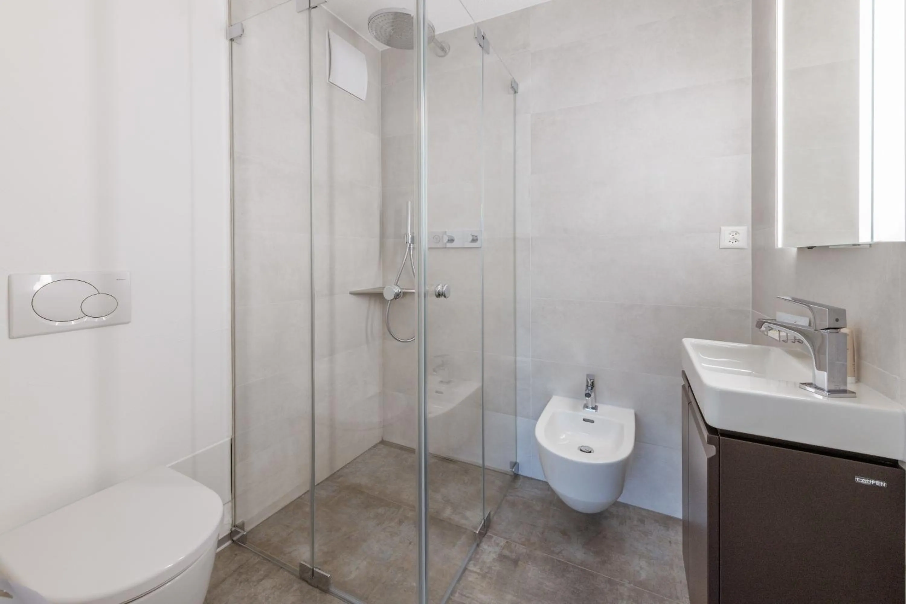 Shower in Haus Sonnheim