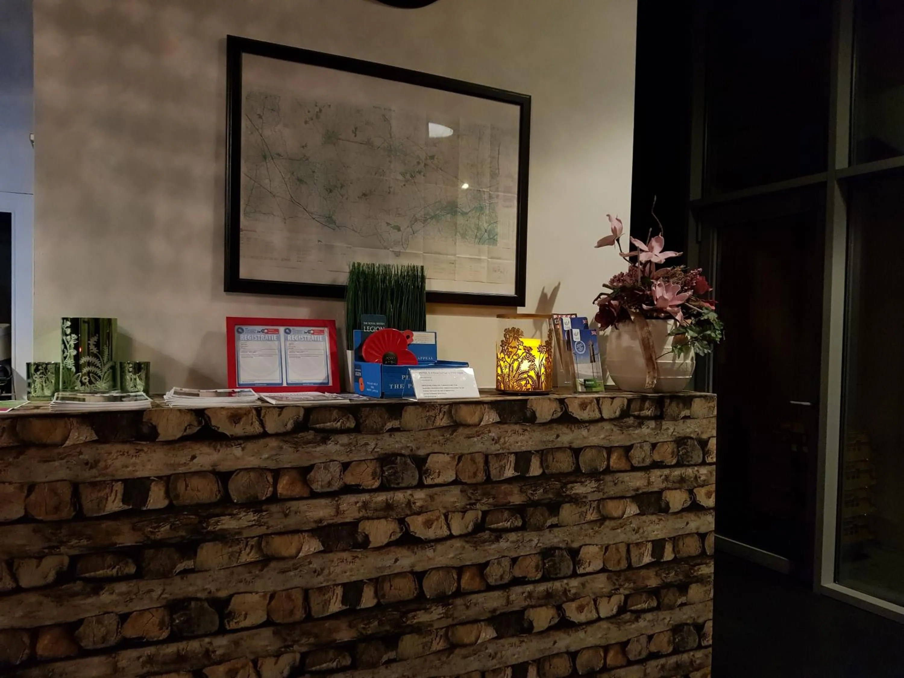 Lobby or reception in Hotel O Ieper