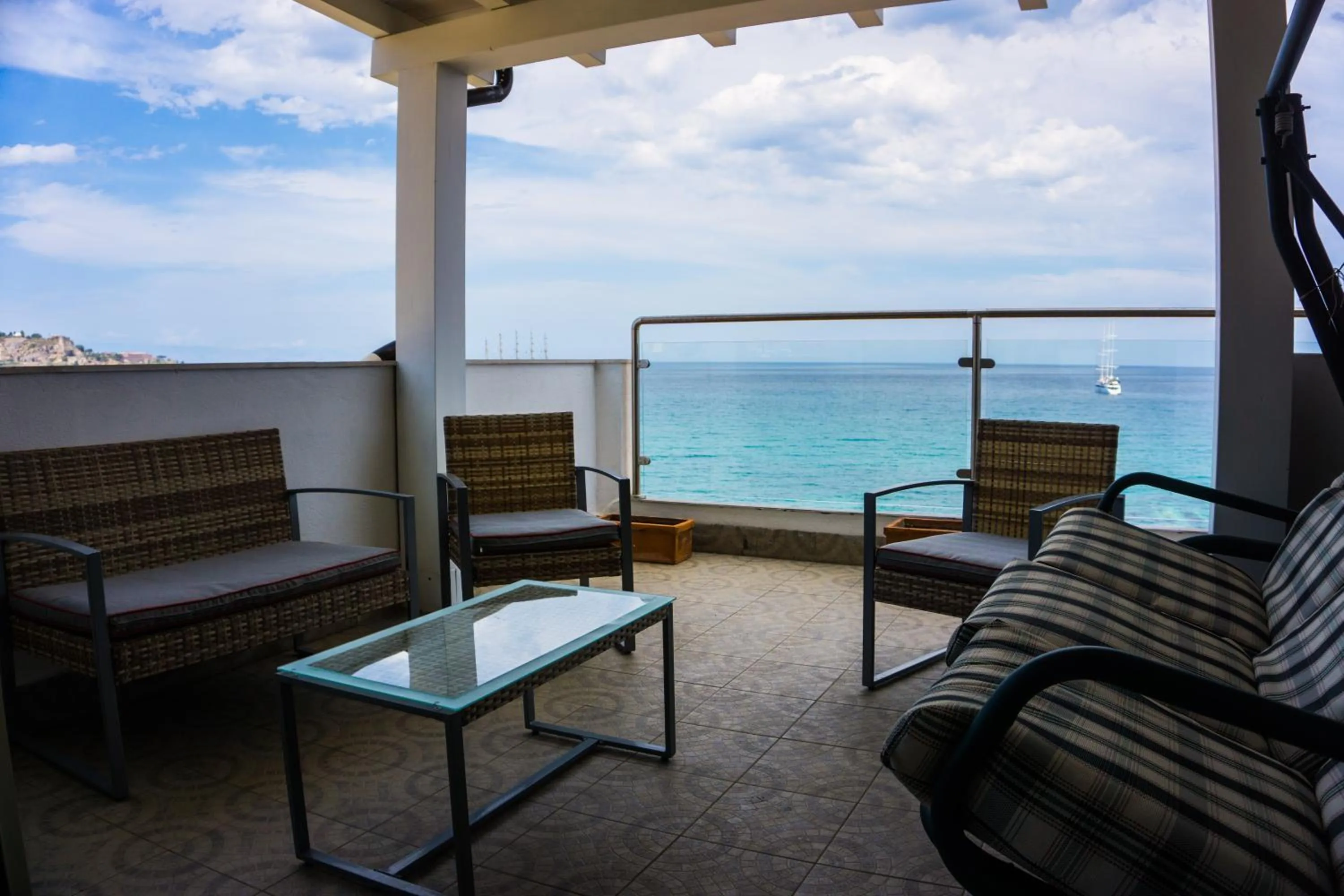 Balcony/Terrace in IG-Tysandros Apartments