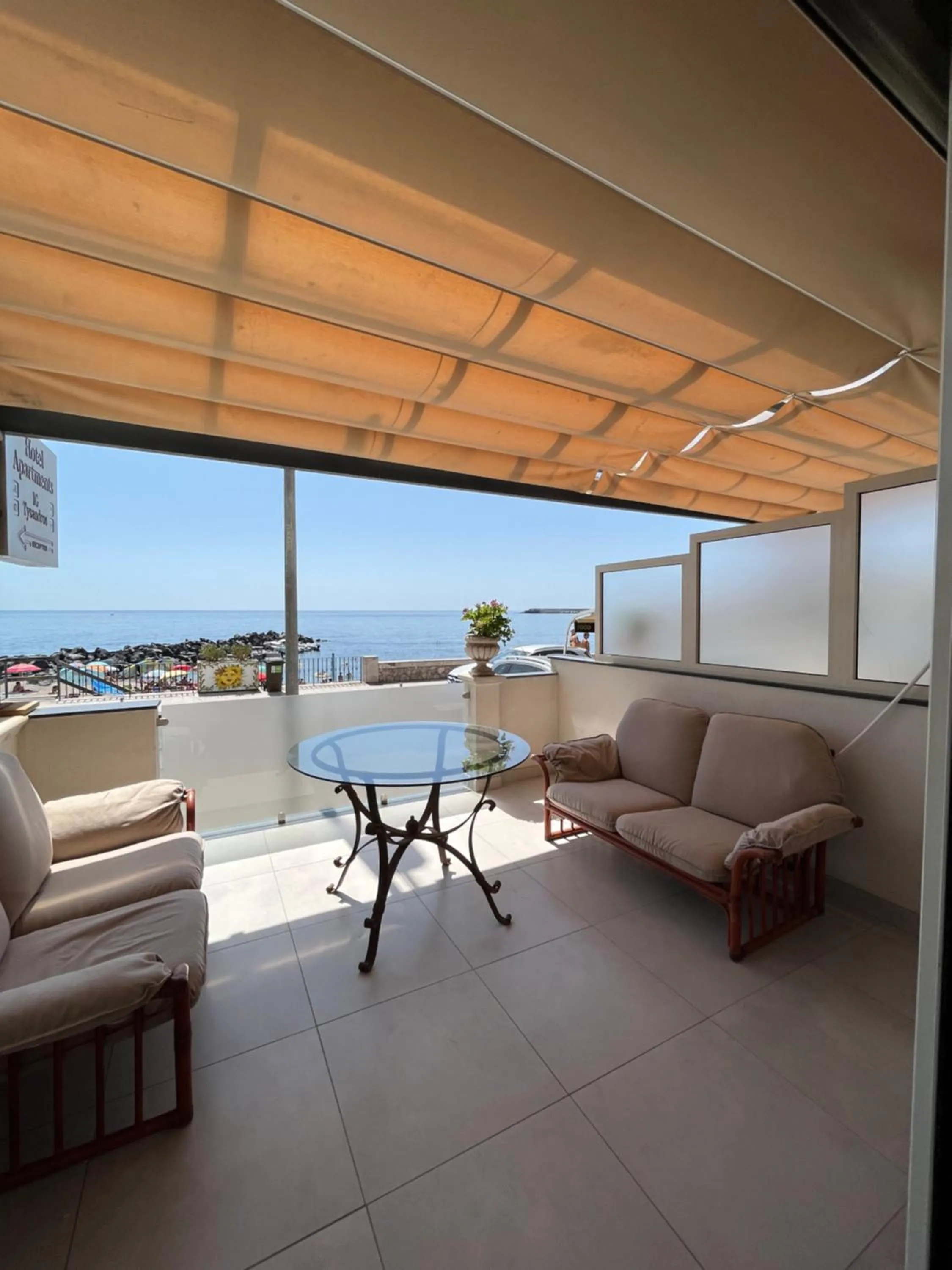 Balcony/Terrace in IG-Tysandros Apartments