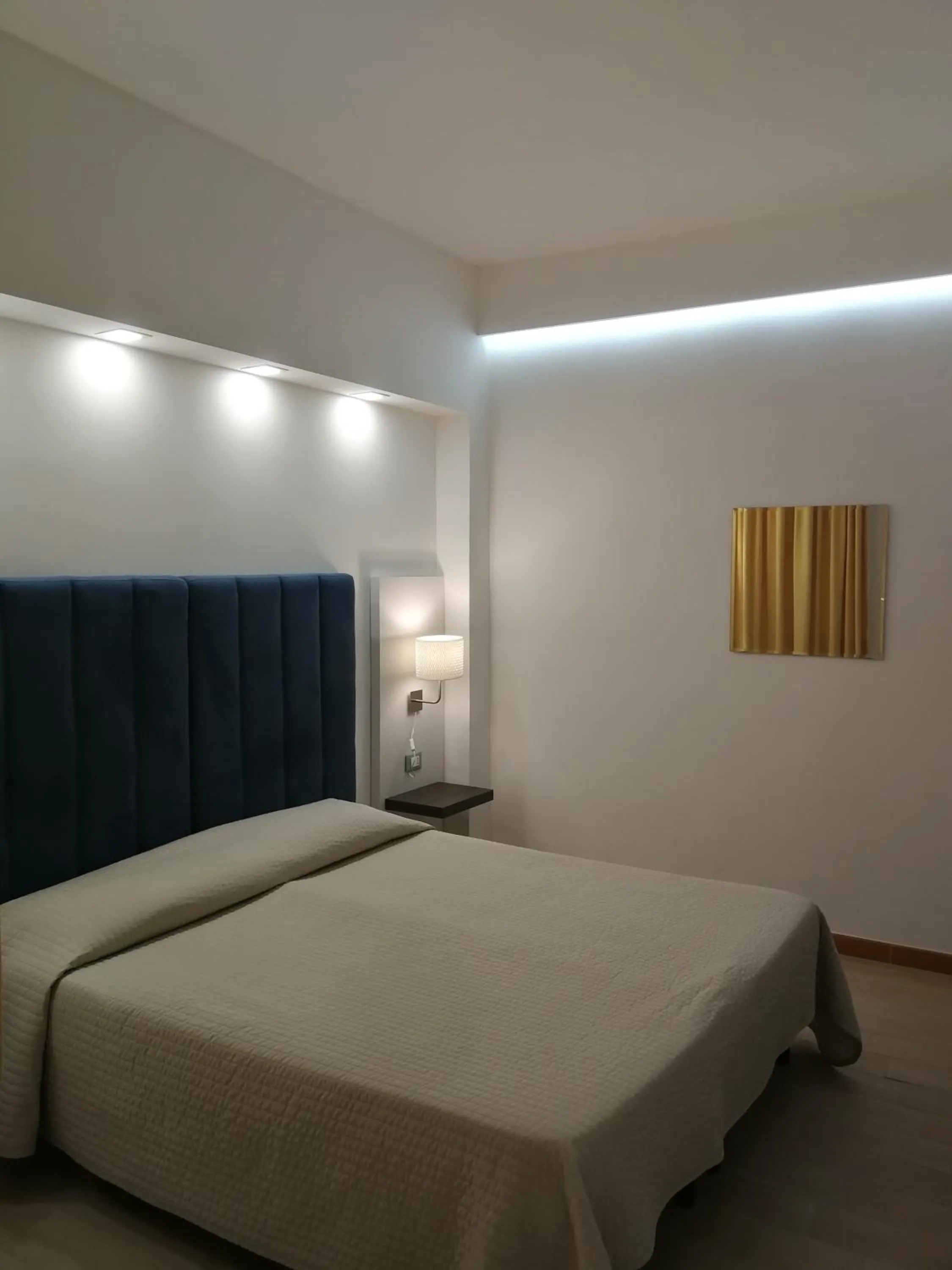 Bed in IG-Tysandros Apartments