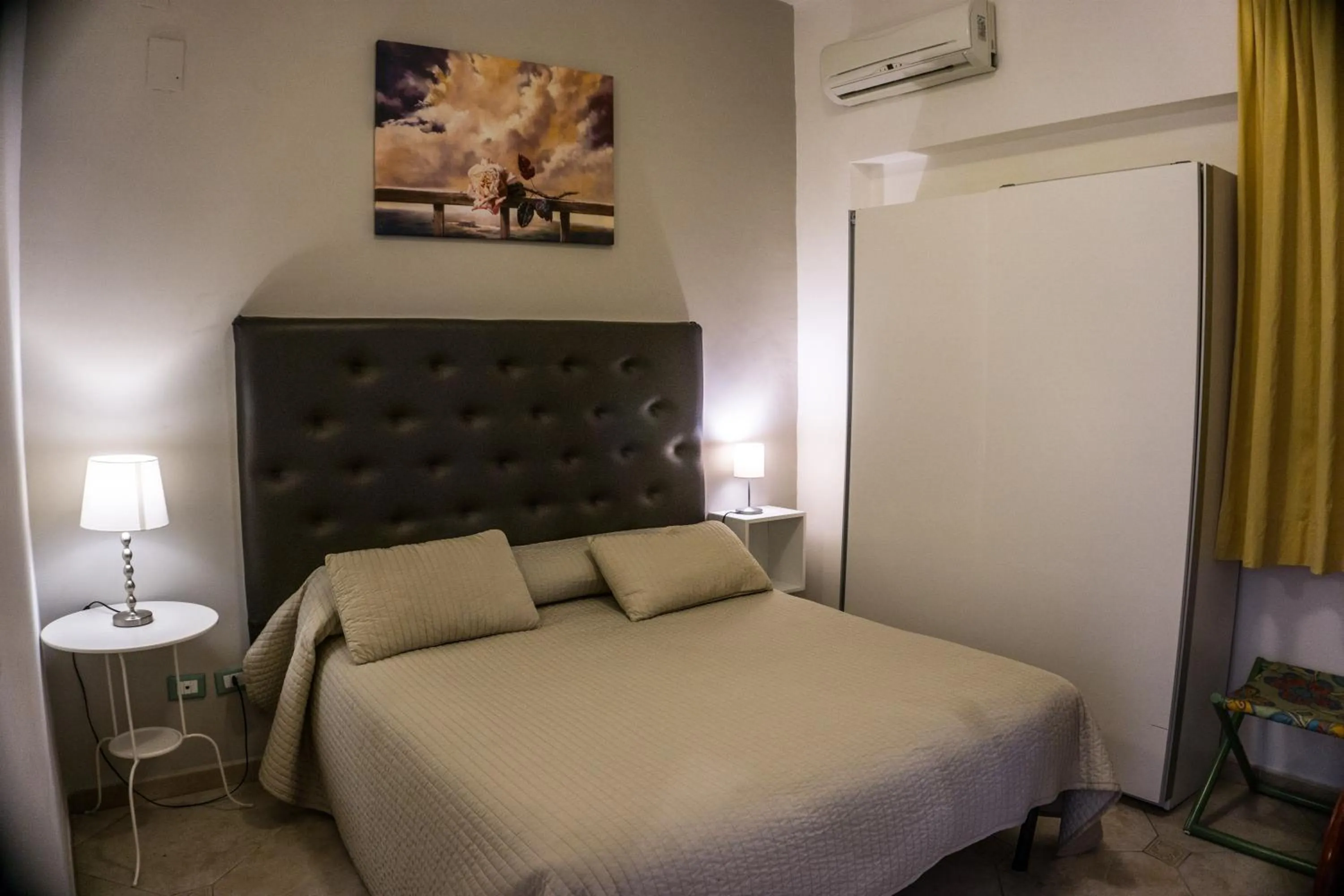 Bed in IG-Tysandros Apartments