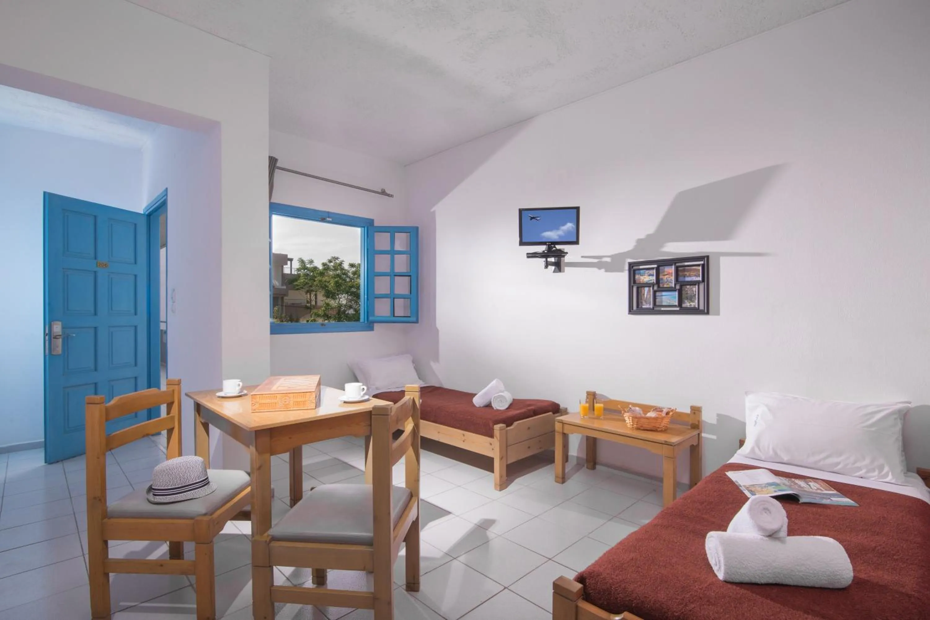 Living room in Erofili Apartments