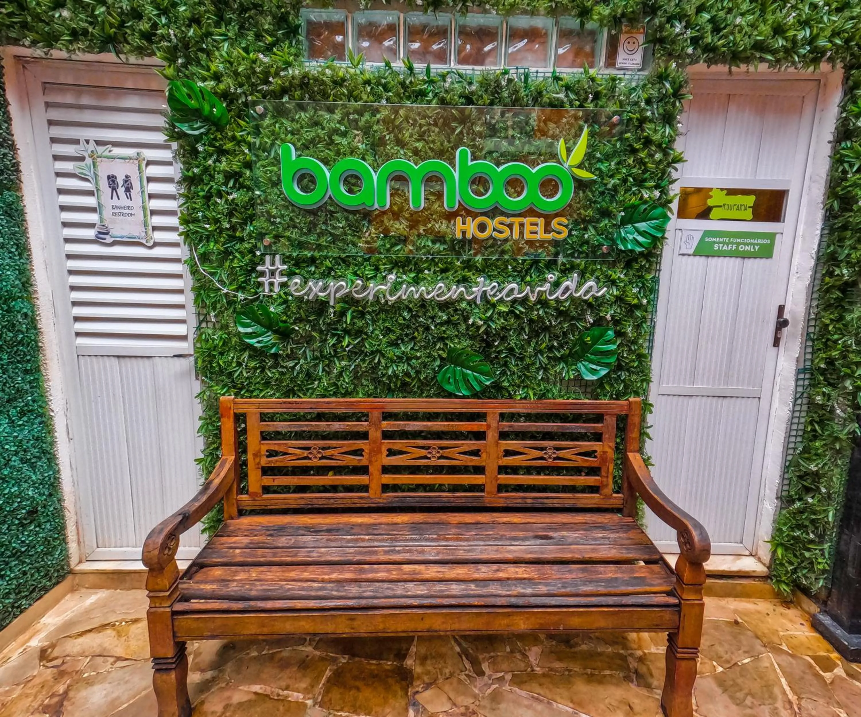 Off site in Bamboo Rio Hostel