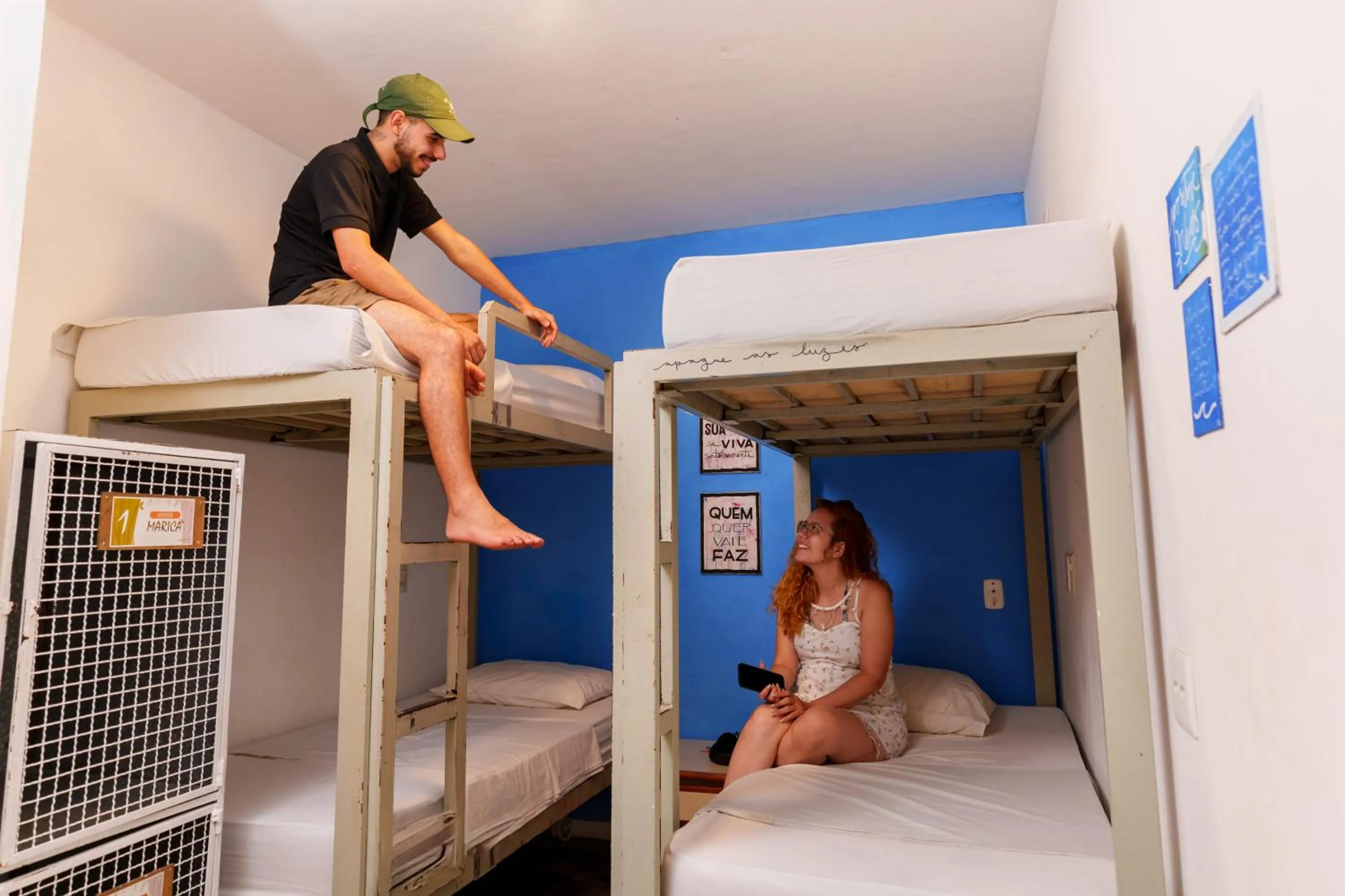 Bed in Bamboo Rio Hostel