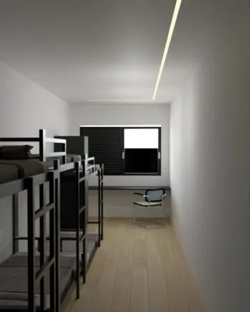 Bed in Bamboo Rio Hostel