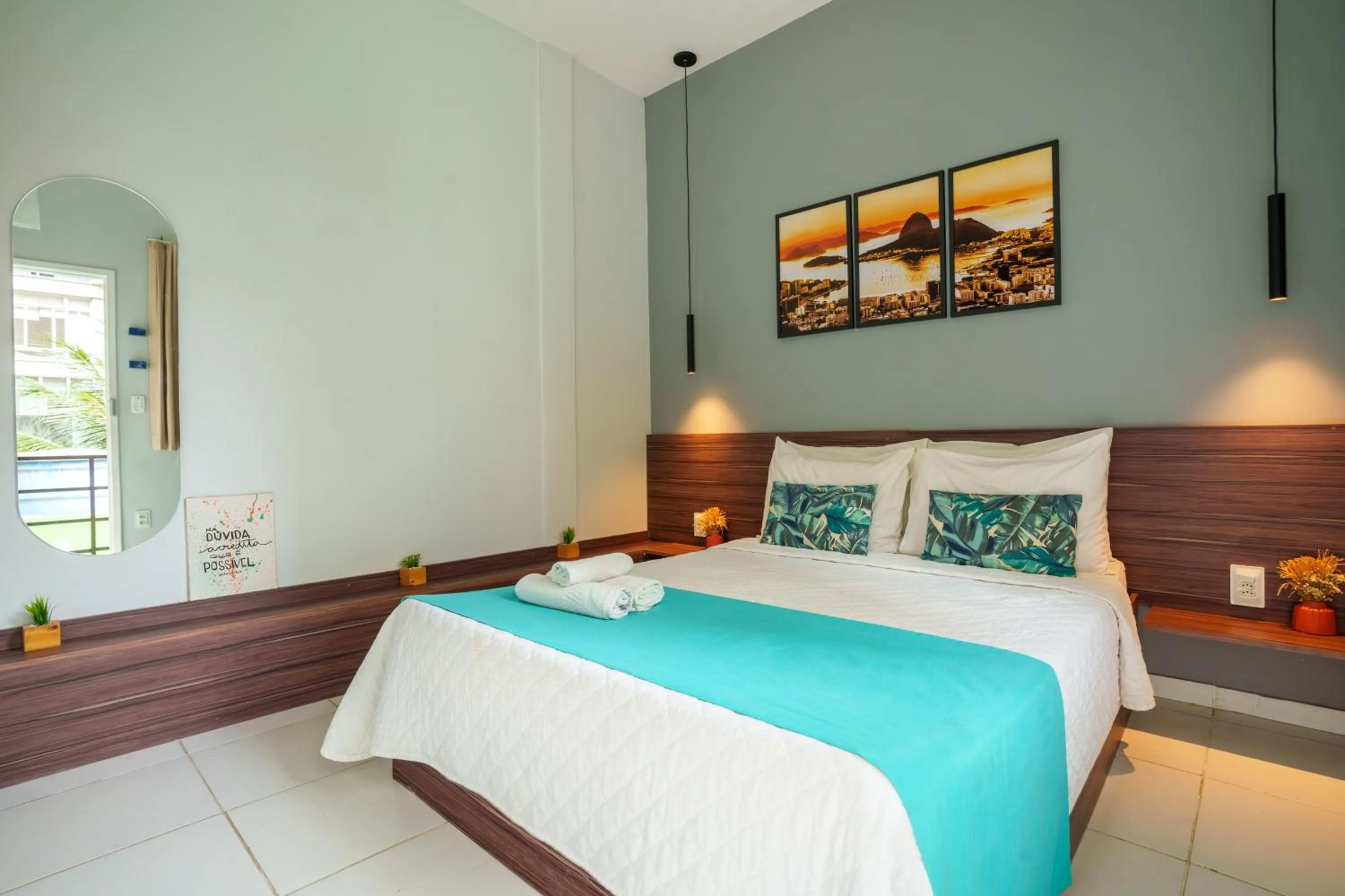 Bed in Bamboo Rio Hostel