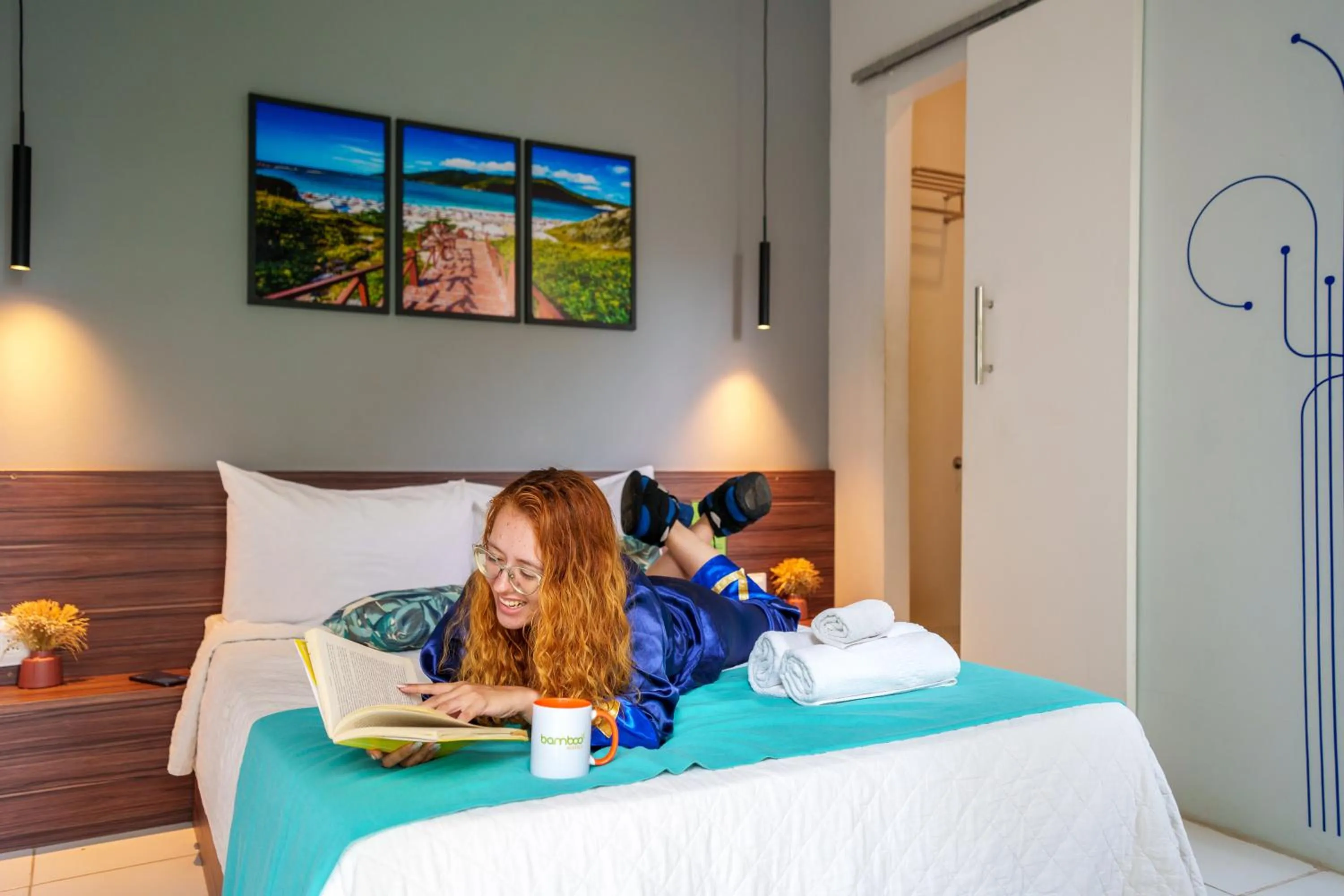 Bed in Bamboo Rio Hostel