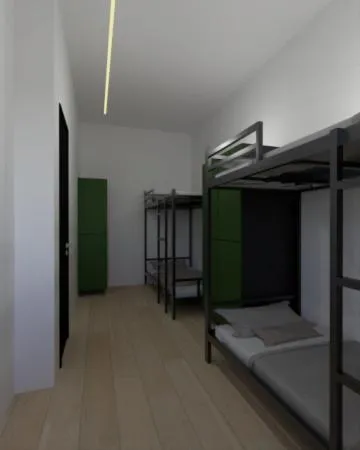 Bed in Bamboo Rio Hostel