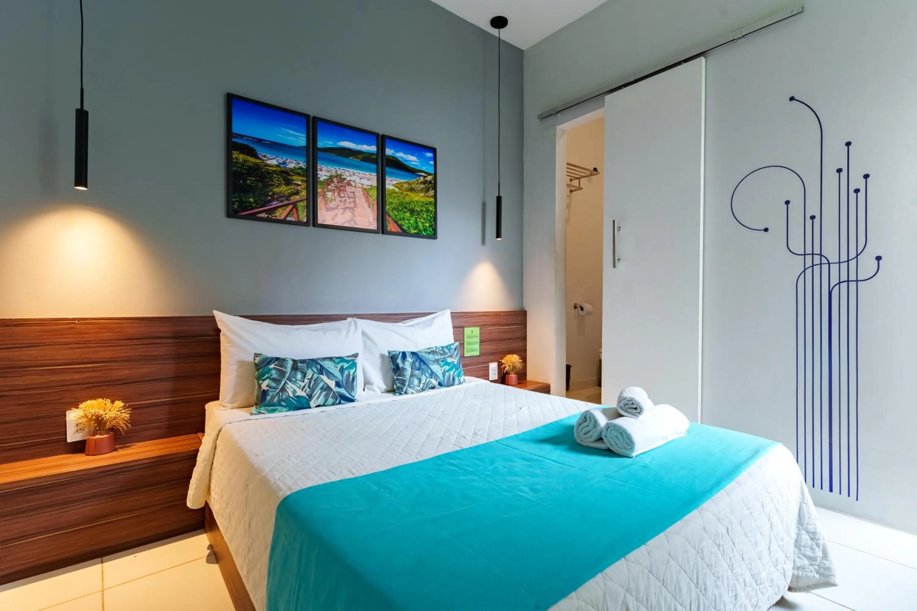 Bed in Bamboo Rio Hostel