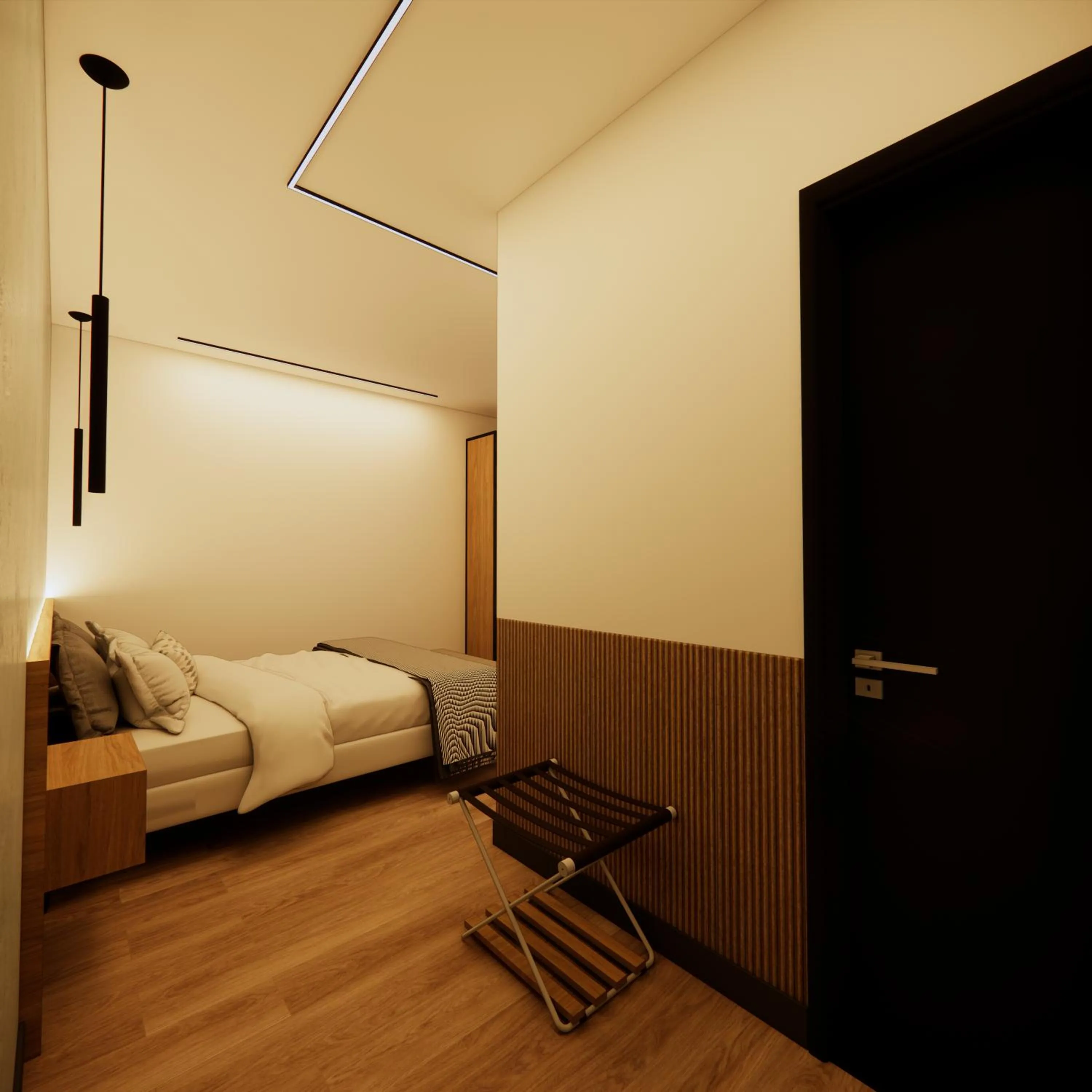 Bed in Bamboo Rio Hostel