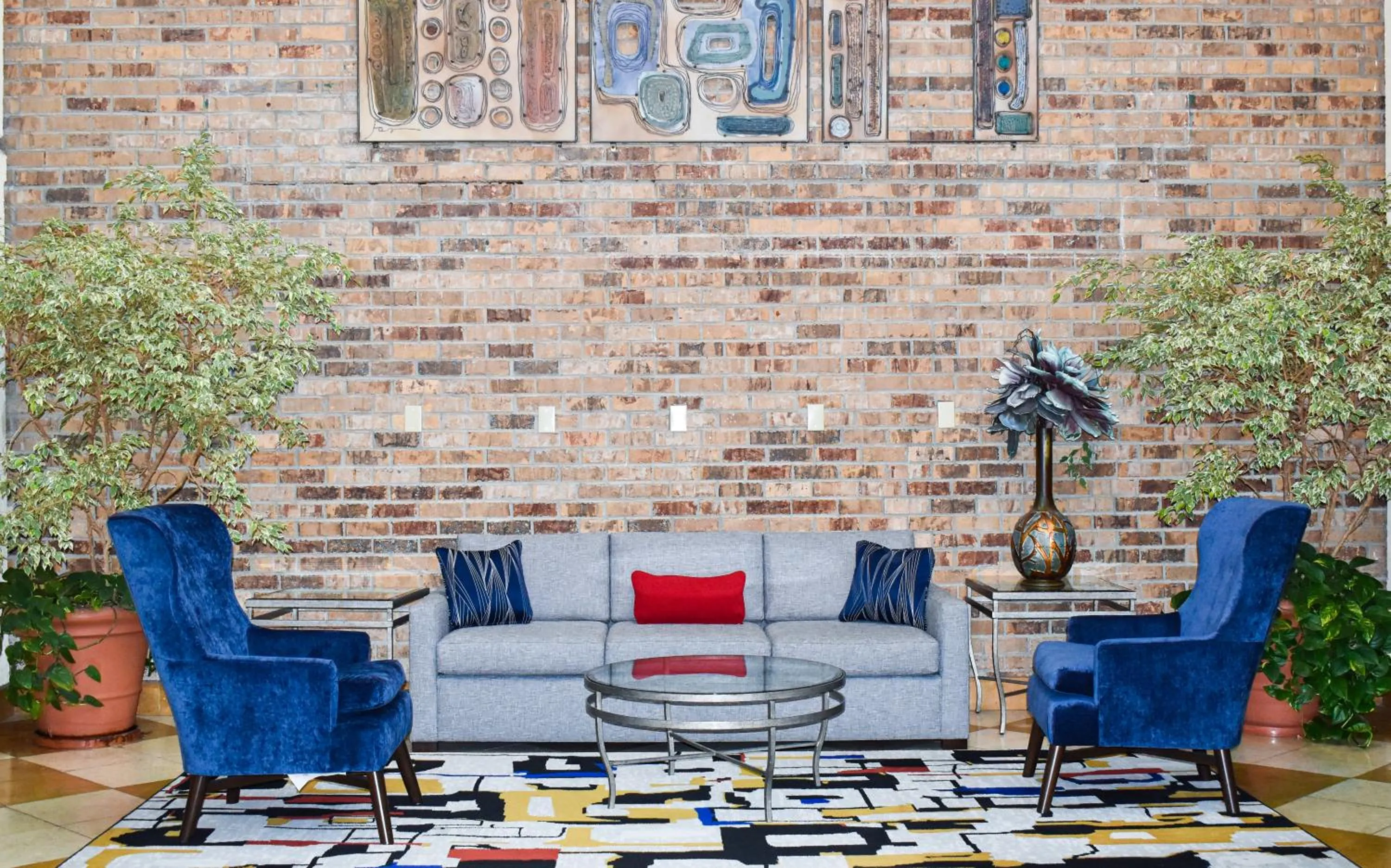 Lobby or reception in DoubleTree by Hilton Hotel Oak Ridge - Knoxville