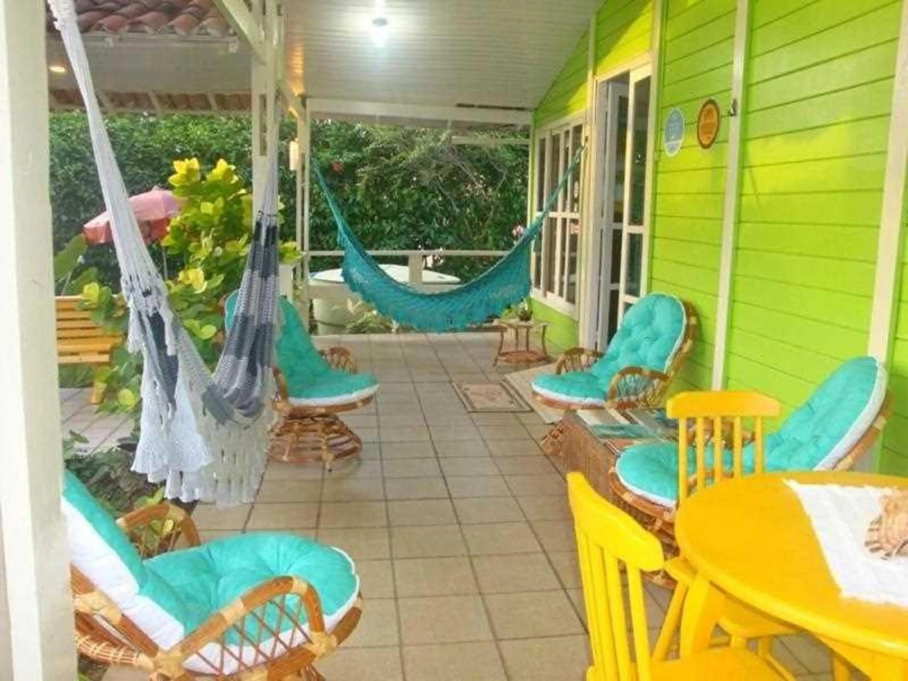 Seating area in Pousada Algas Marinhas