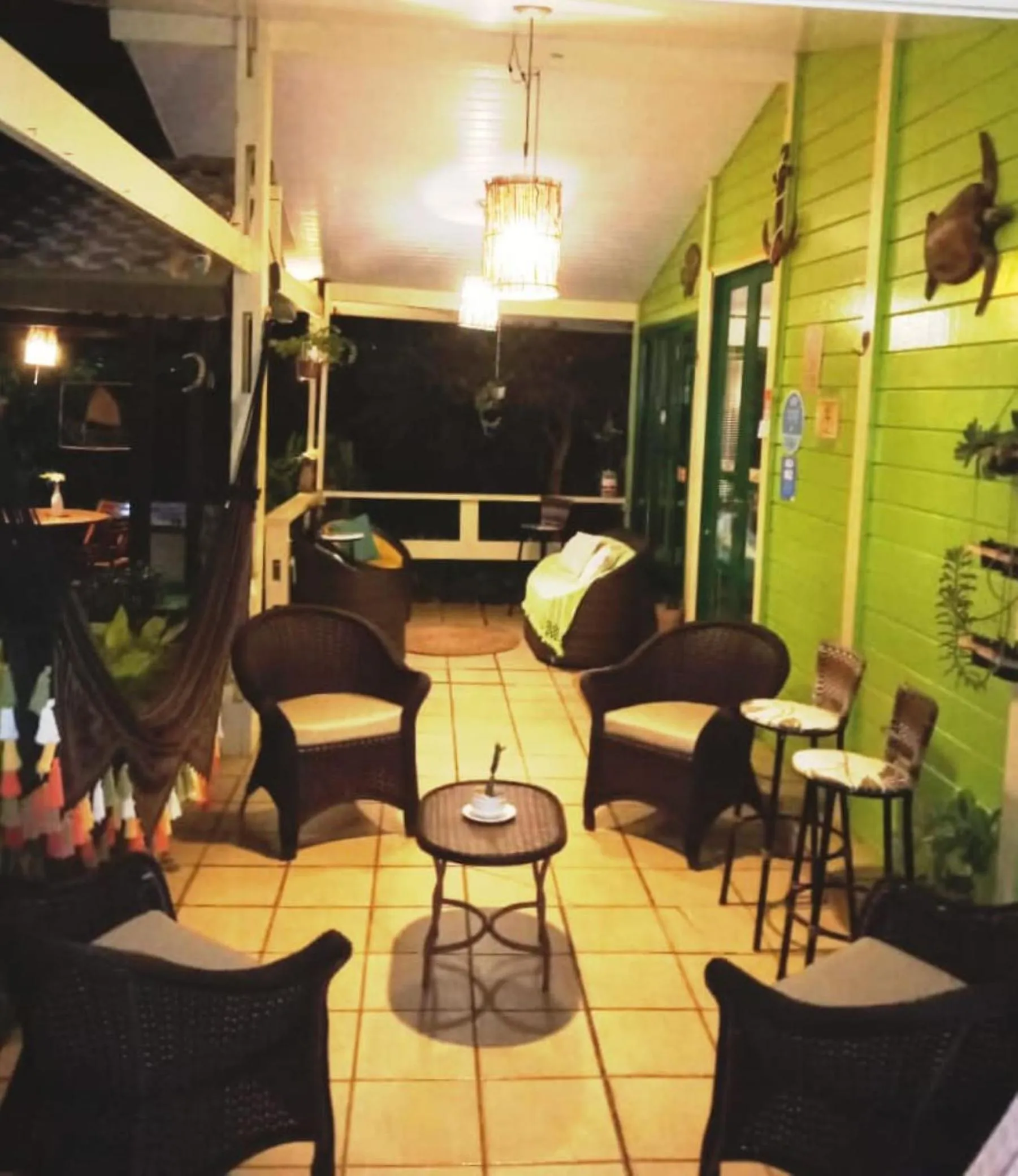 Balcony/Terrace in Pousada Algas Marinhas