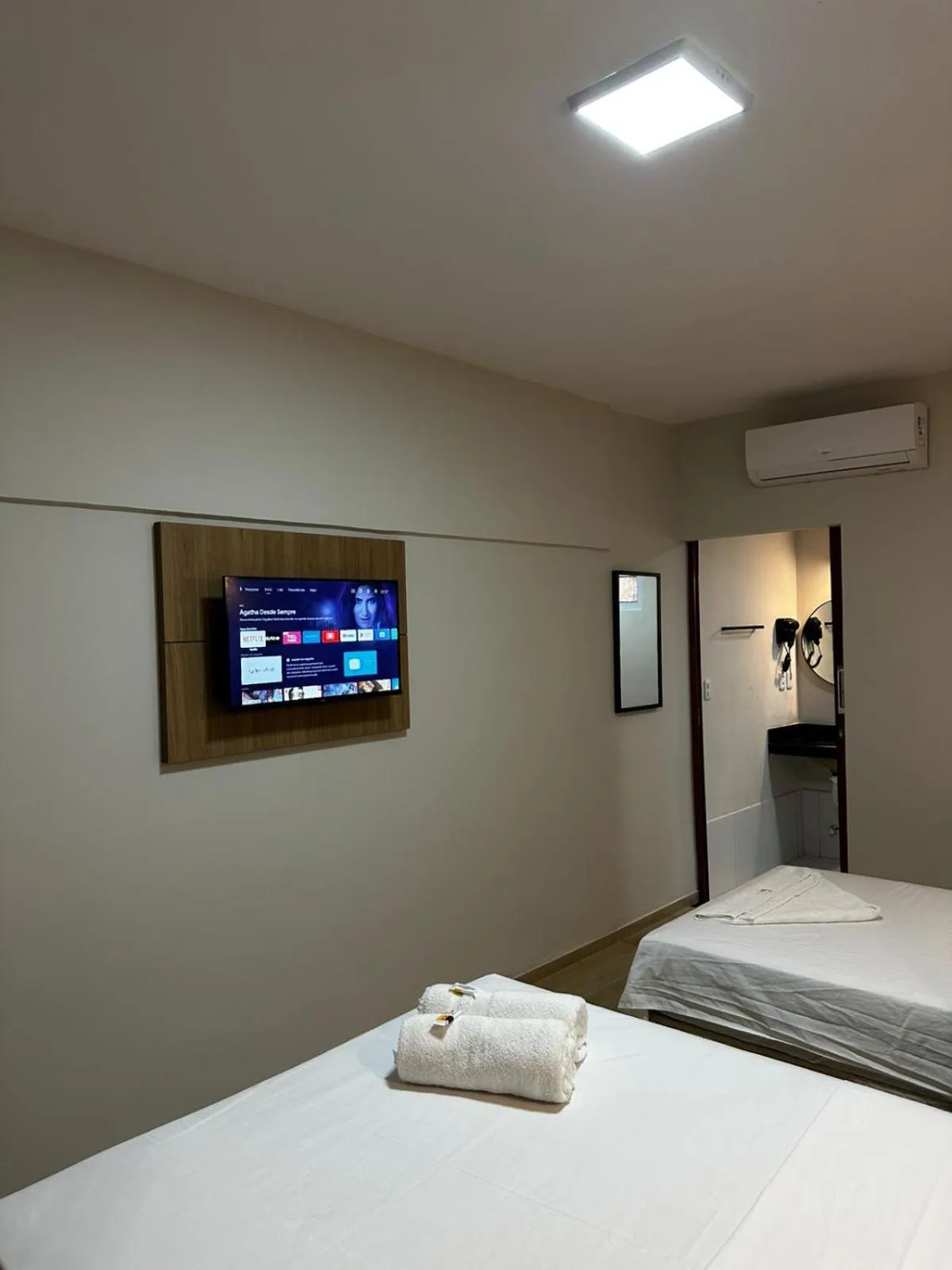 TV and multimedia, Bed in Pousada Arco Iris Fortaleza