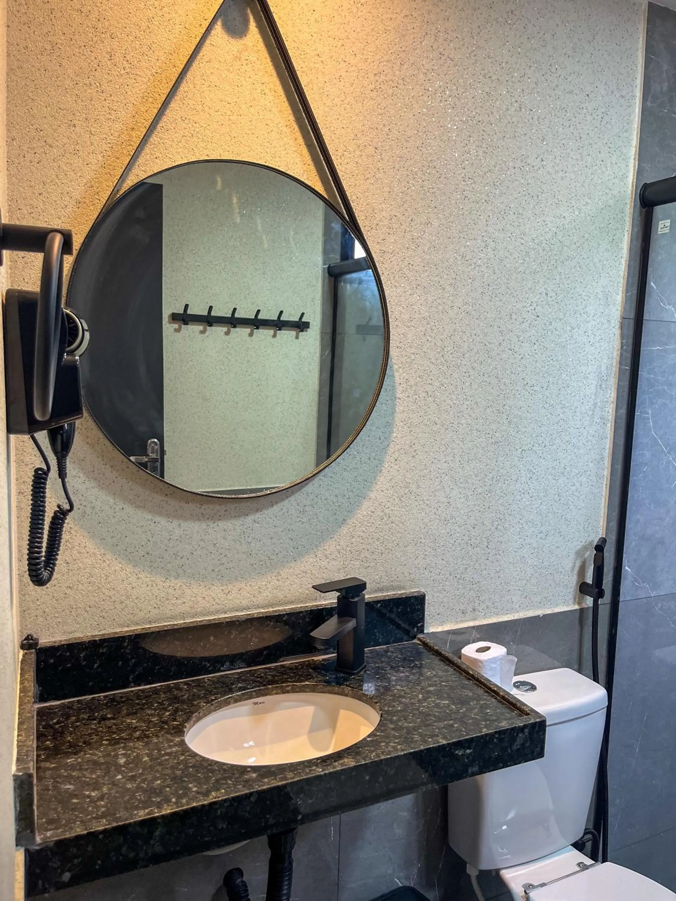 hair dryier in Pousada Arco Iris Fortaleza