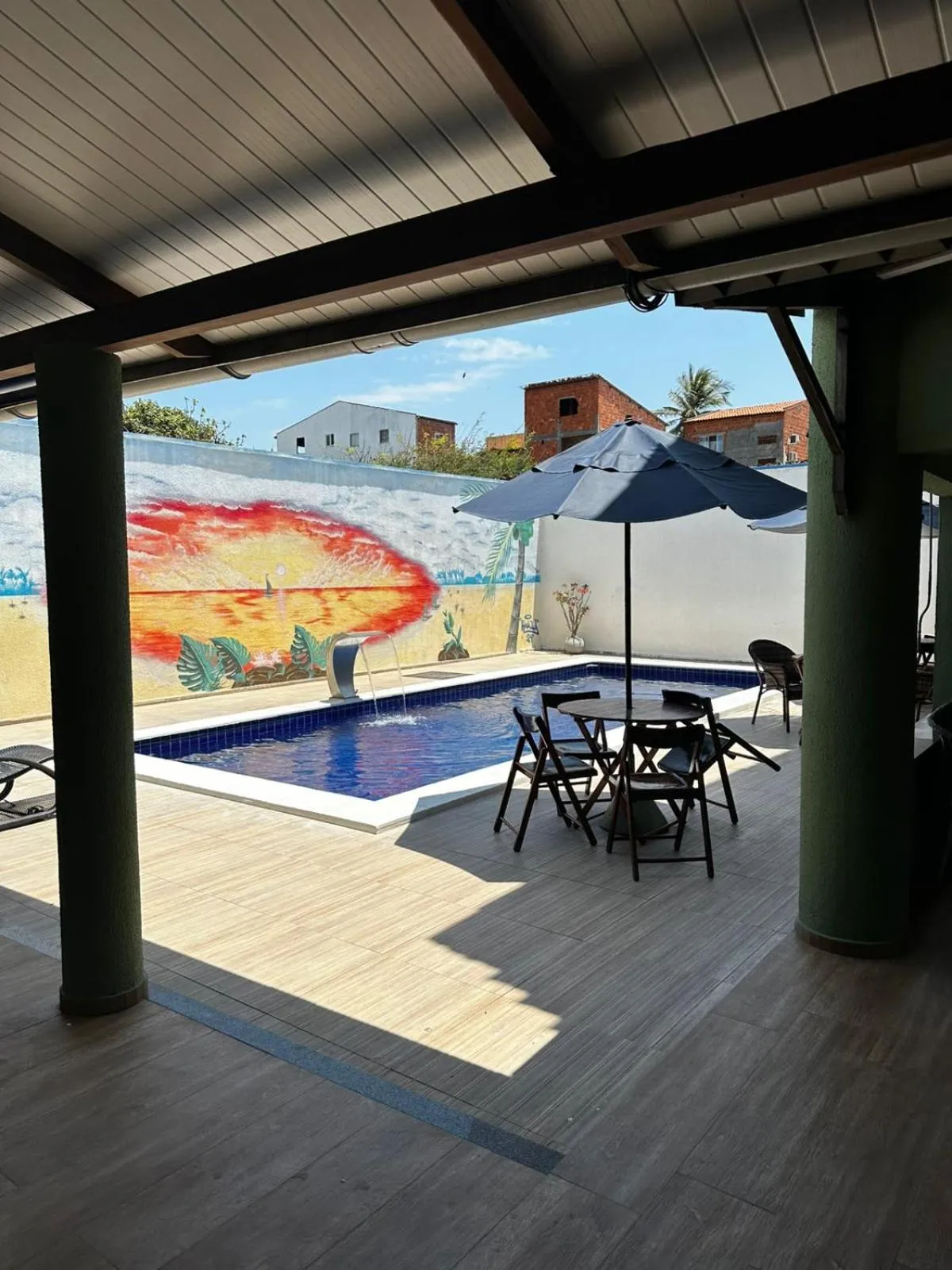 Swimming pool in Pousada Arco Iris Fortaleza