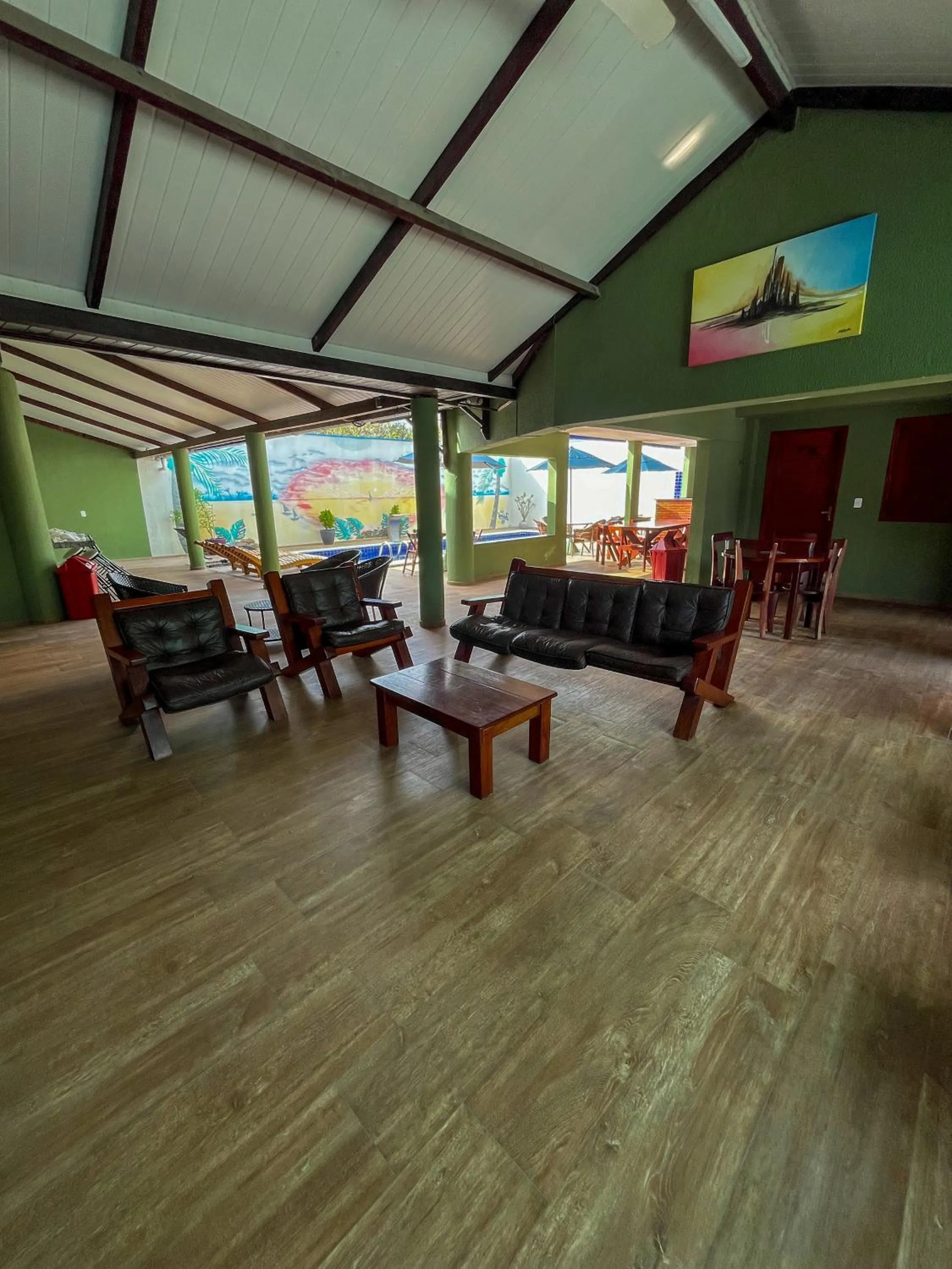 Seating area in Pousada Arco Iris Fortaleza
