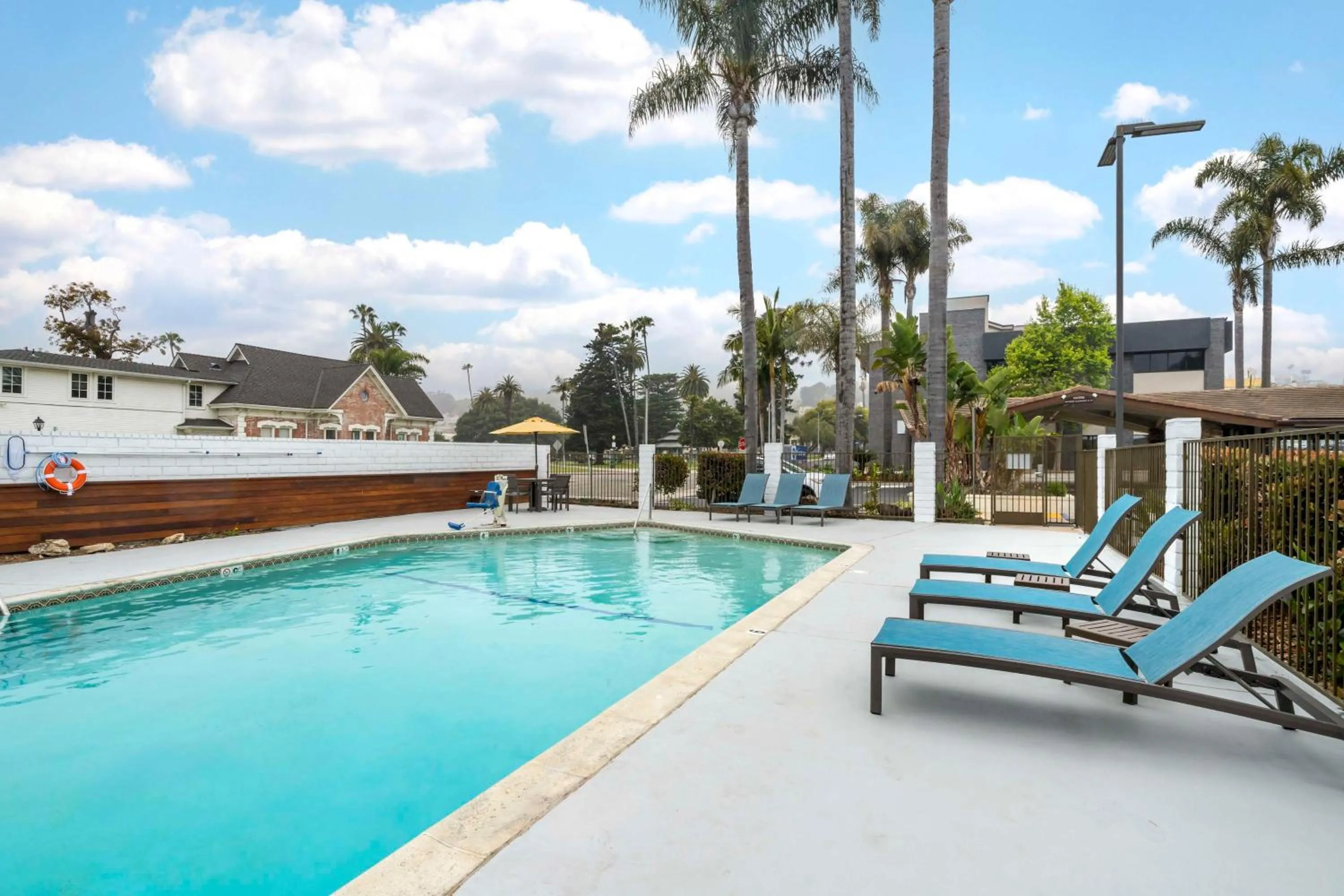 Pool view in Best Western At Ventura Pier