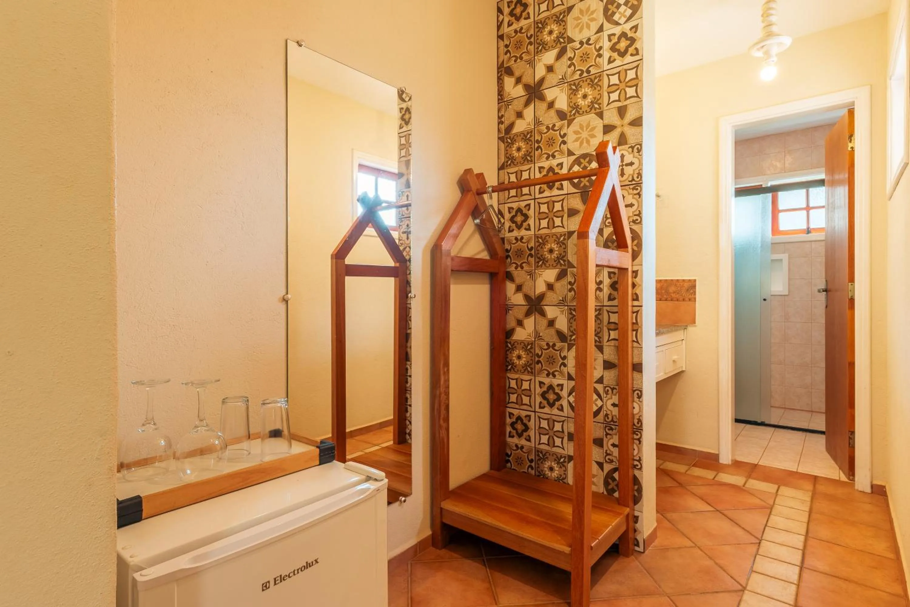 Bathroom in Pousada Serra Villena