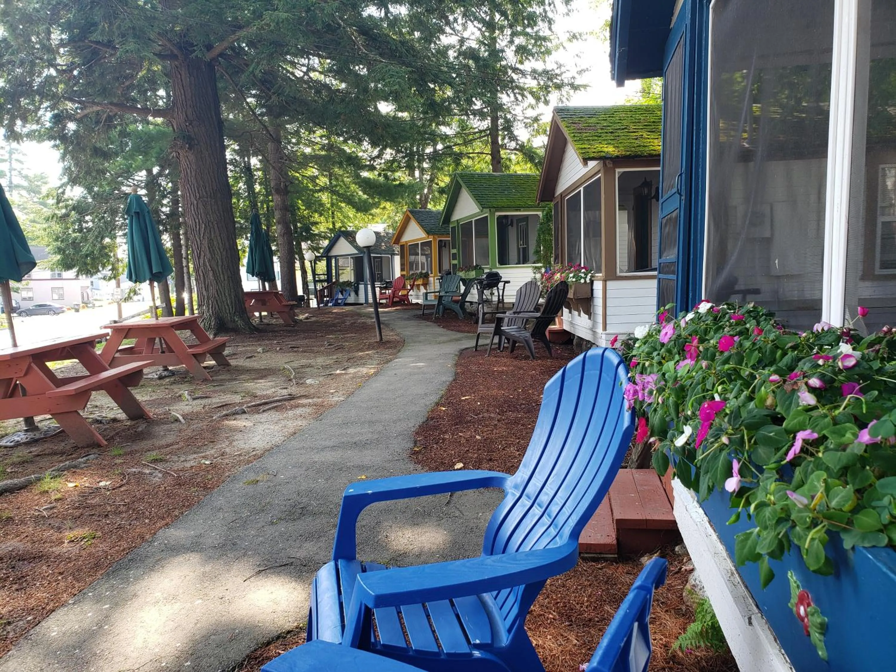 Property building in Weirs Beach Motel & Cottages