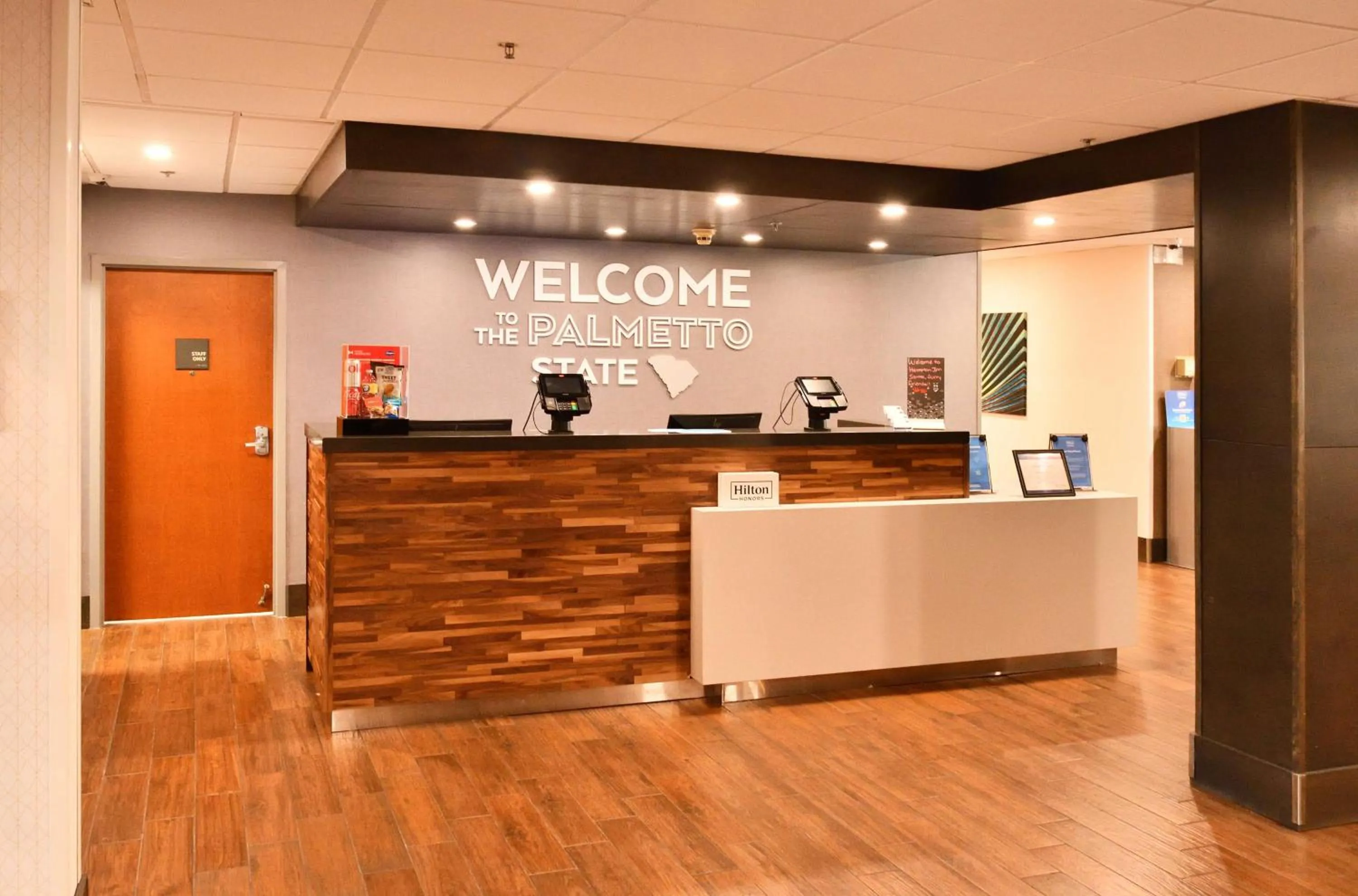 Lobby or reception in Hampton Inn Santee-I-95