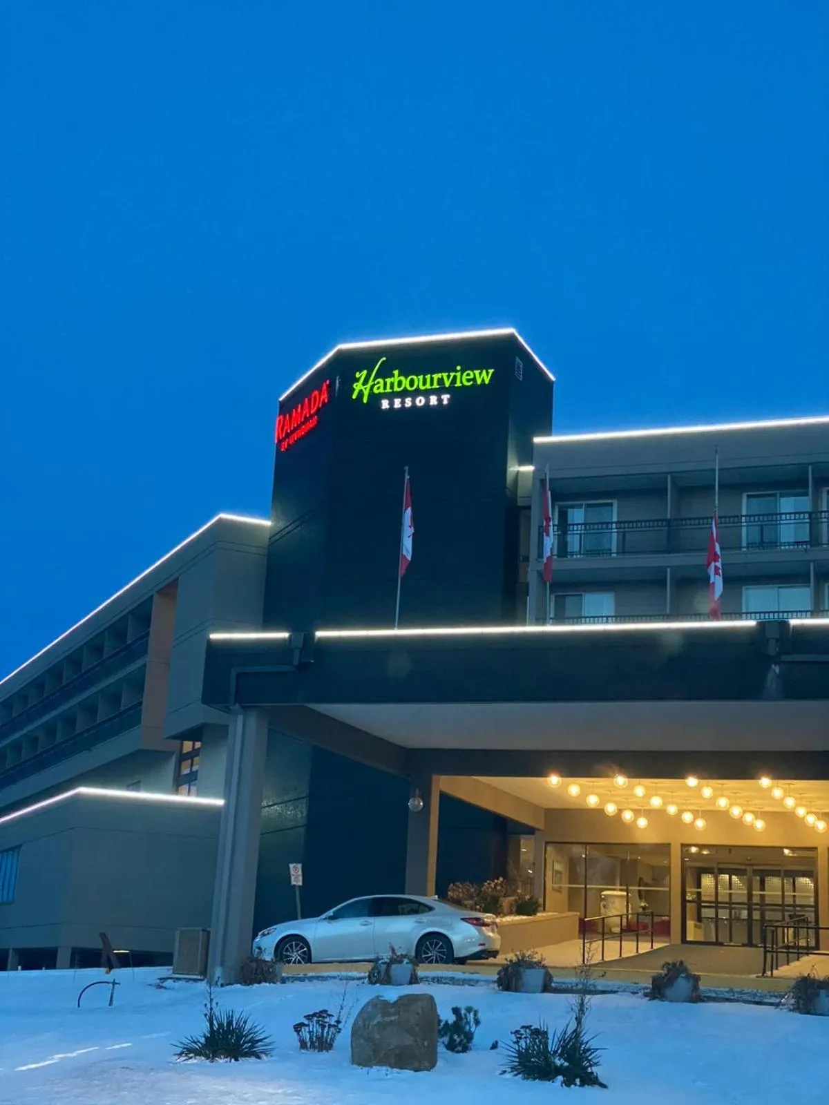 Property building in Ramada by Wyndham Belleville Harbourview Conference Center