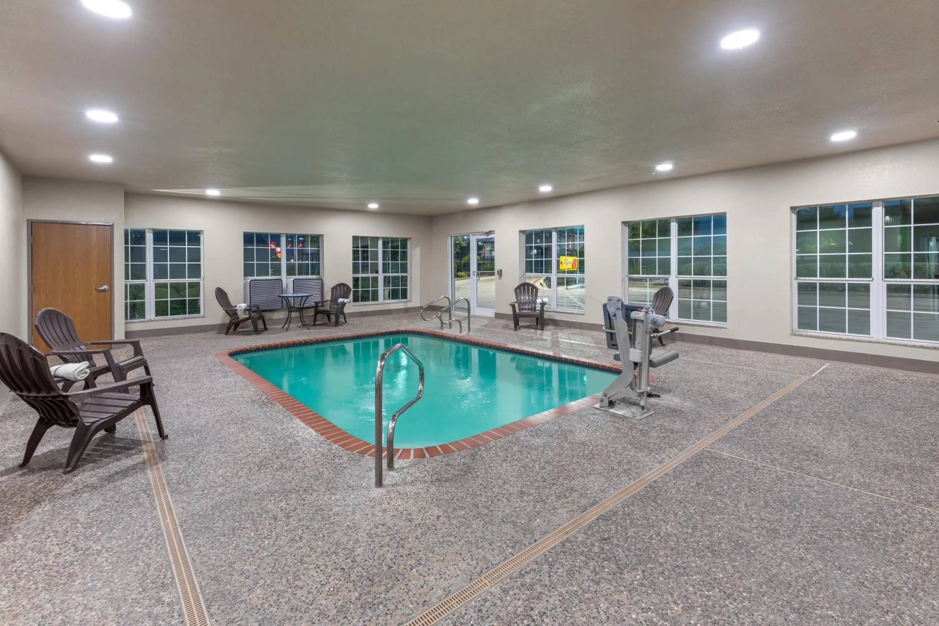 Swimming pool in Super 8 by Wyndham San Antonio/Alamodome Area