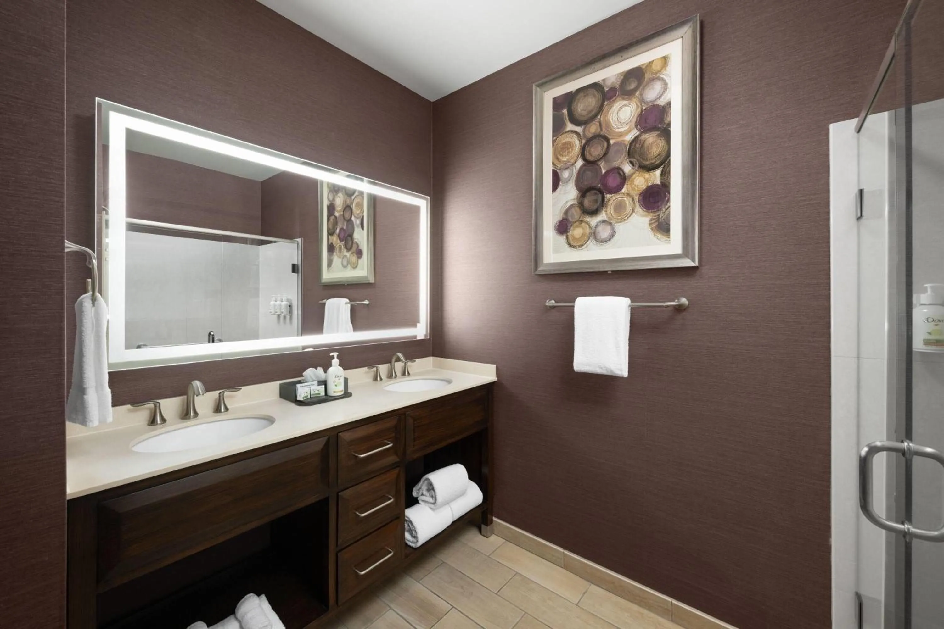 Bathroom in La Quinta by Wyndham Paso Robles