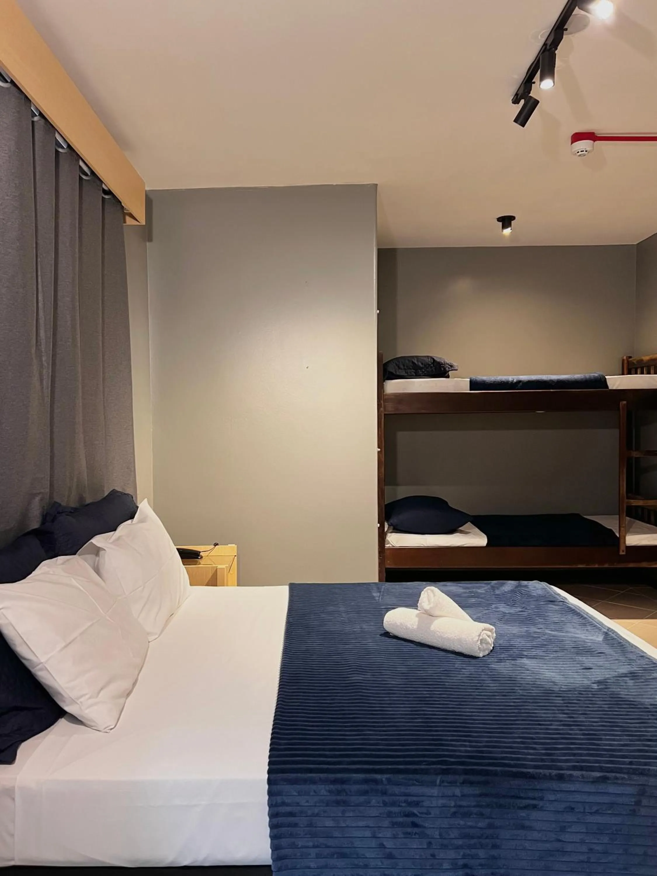 Bed in Hotel Solar da Beira