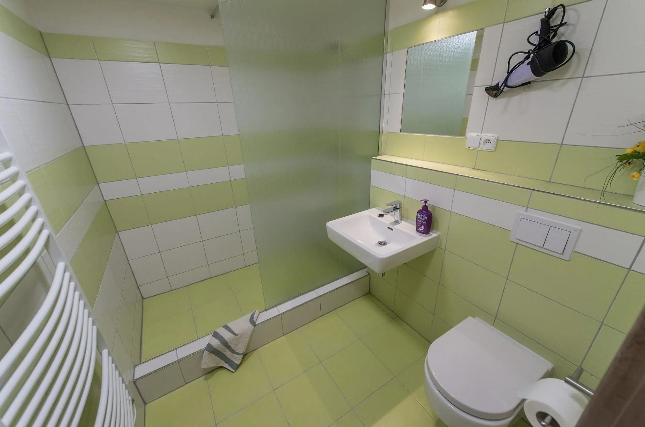 Bathroom in Penzion TOP