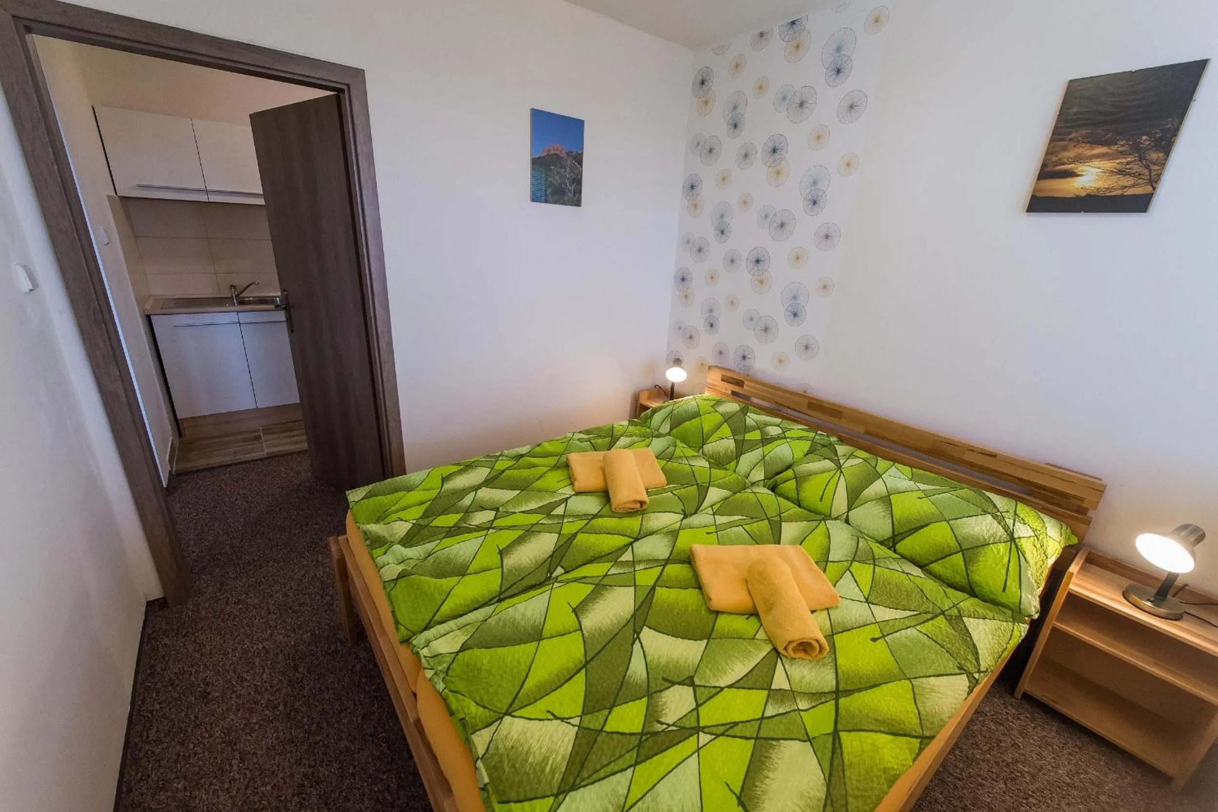 Bedroom, Bed in Penzion TOP