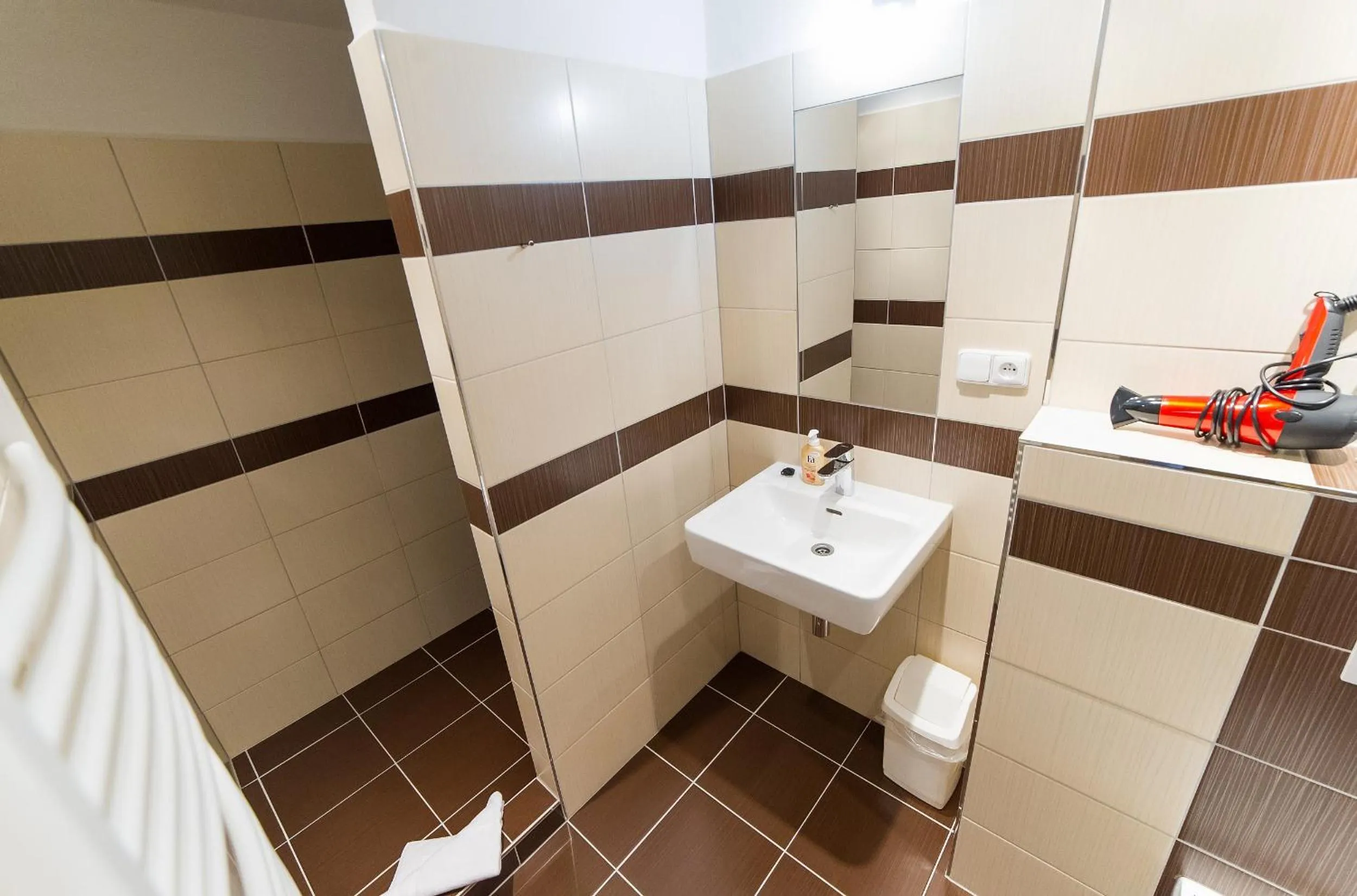 Bathroom in Penzion TOP