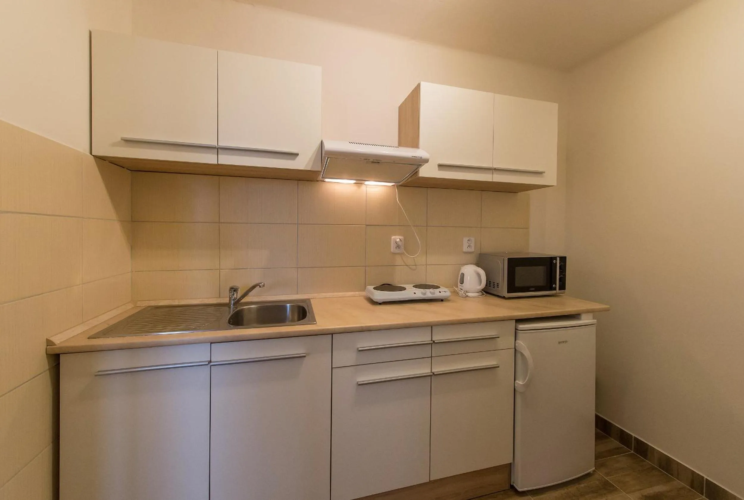 Kitchen or kitchenette in Penzion TOP