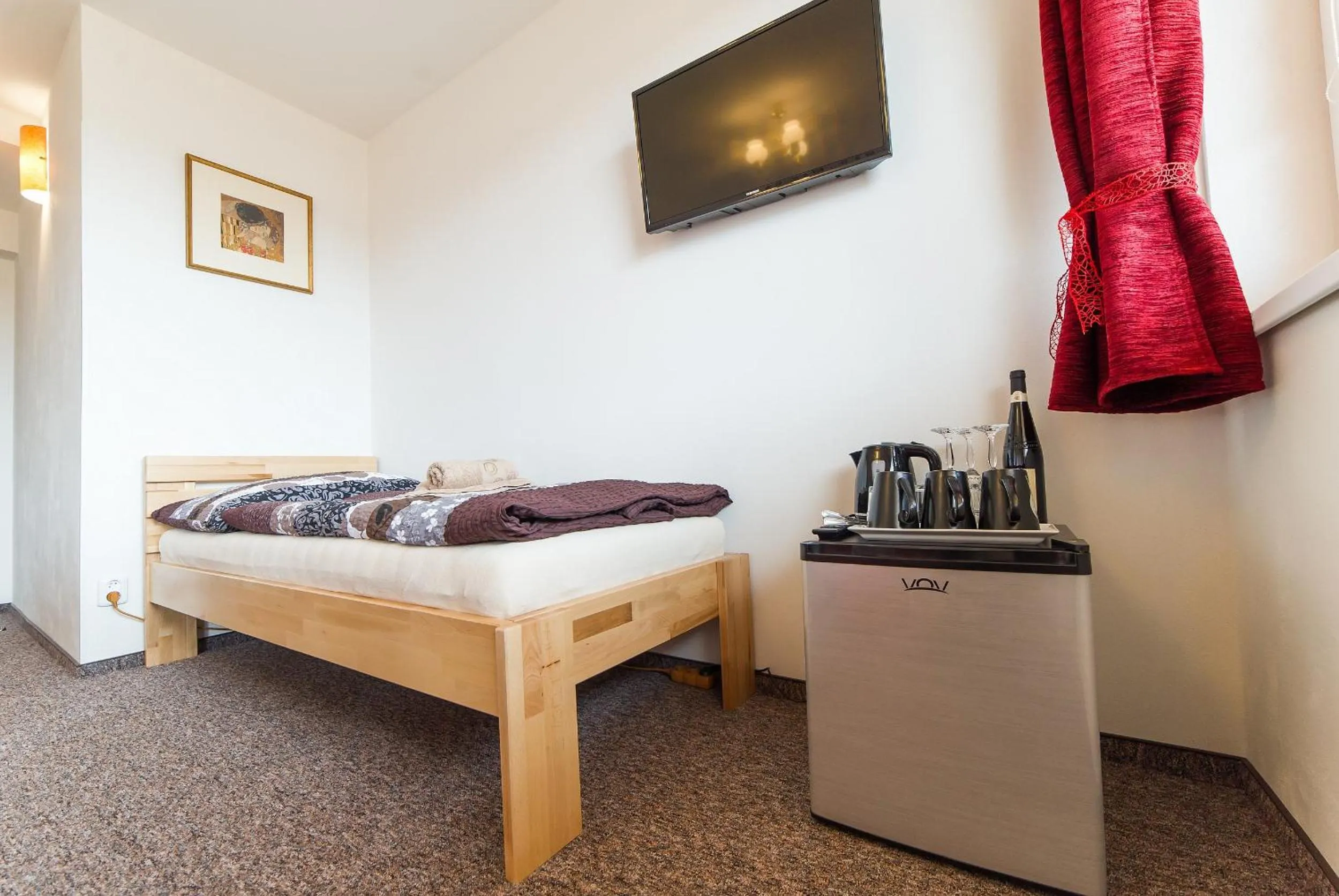 Bedroom, Bed in Penzion TOP