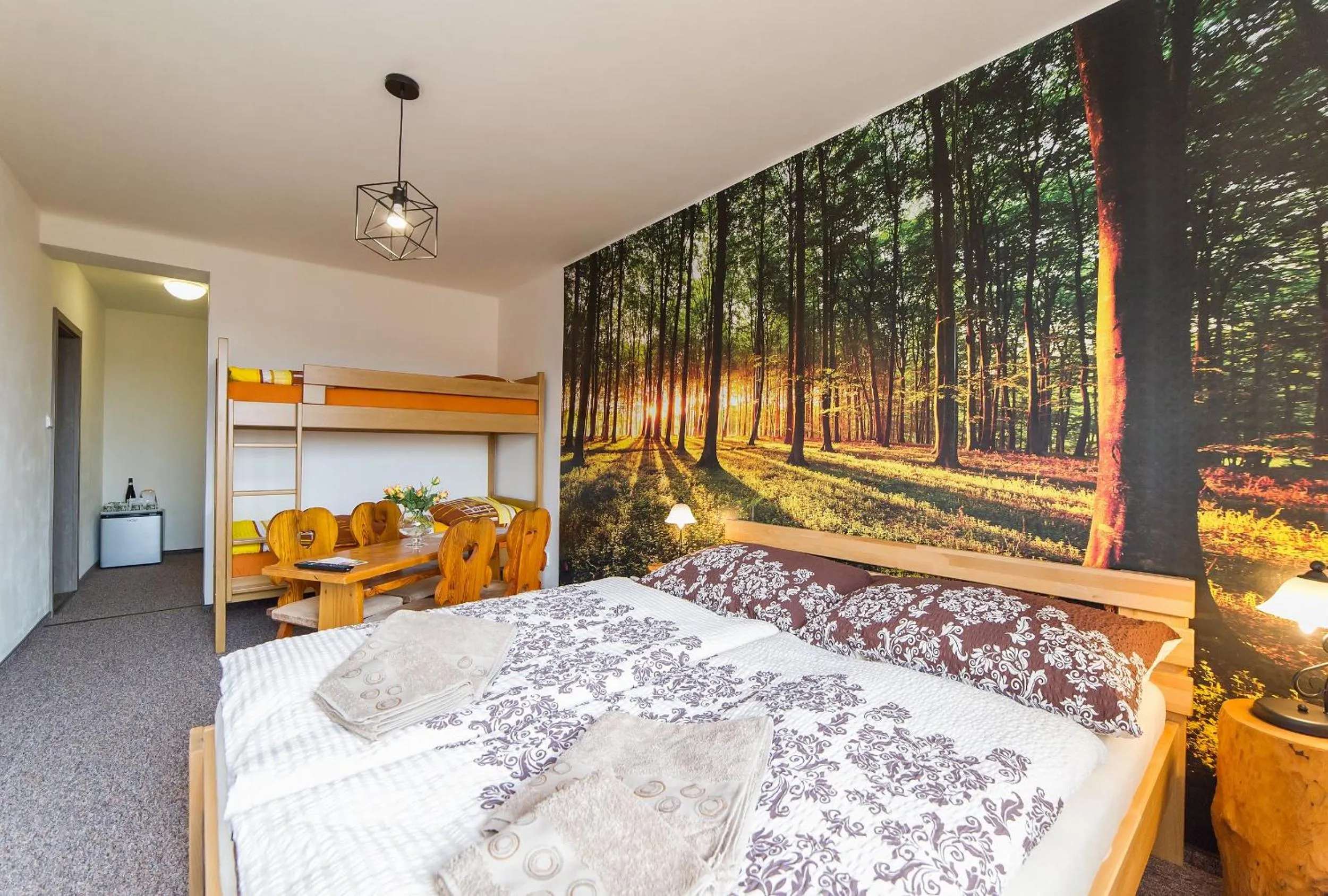 Bedroom, Bed in Penzion TOP