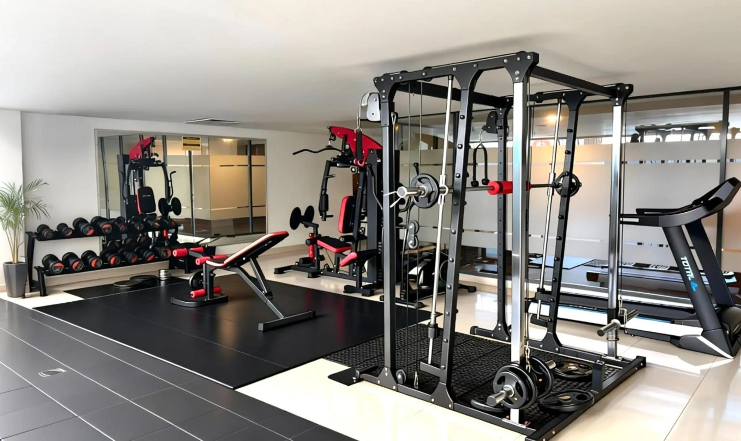 Fitness centre/facilities in Aston Palembang Hotel & Conference Centre