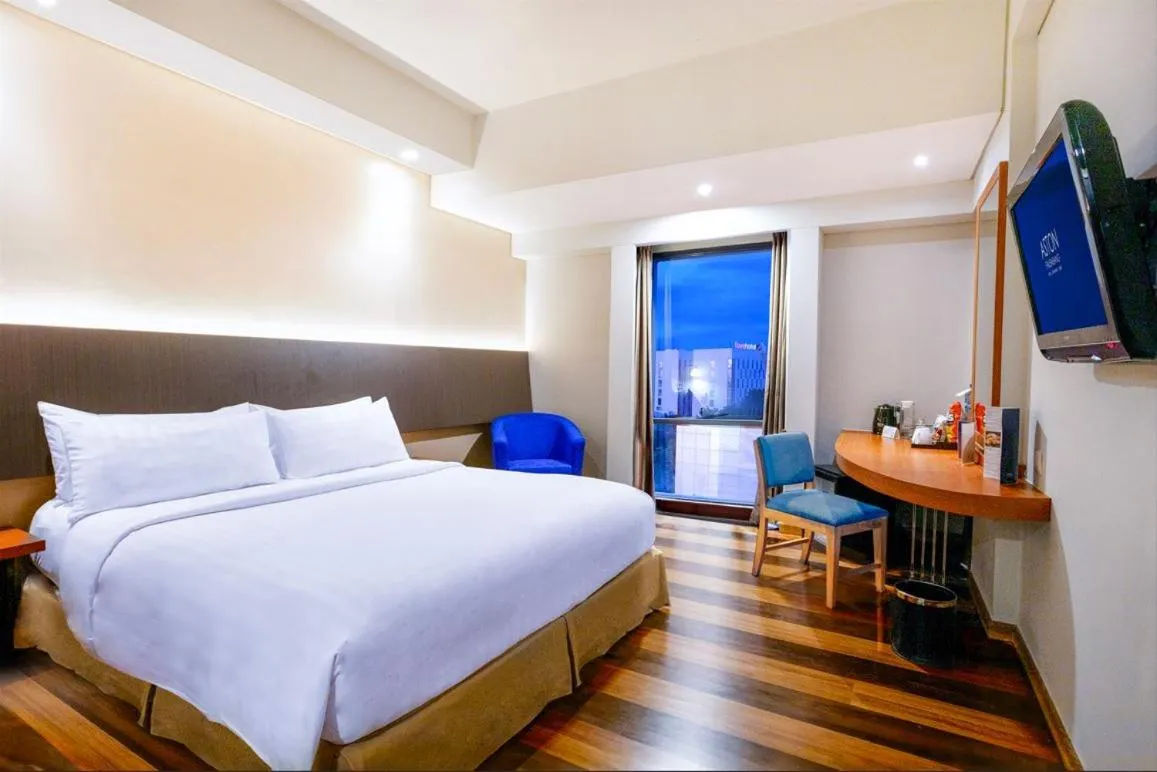 Bathroom, Bed in Aston Palembang Hotel & Conference Centre