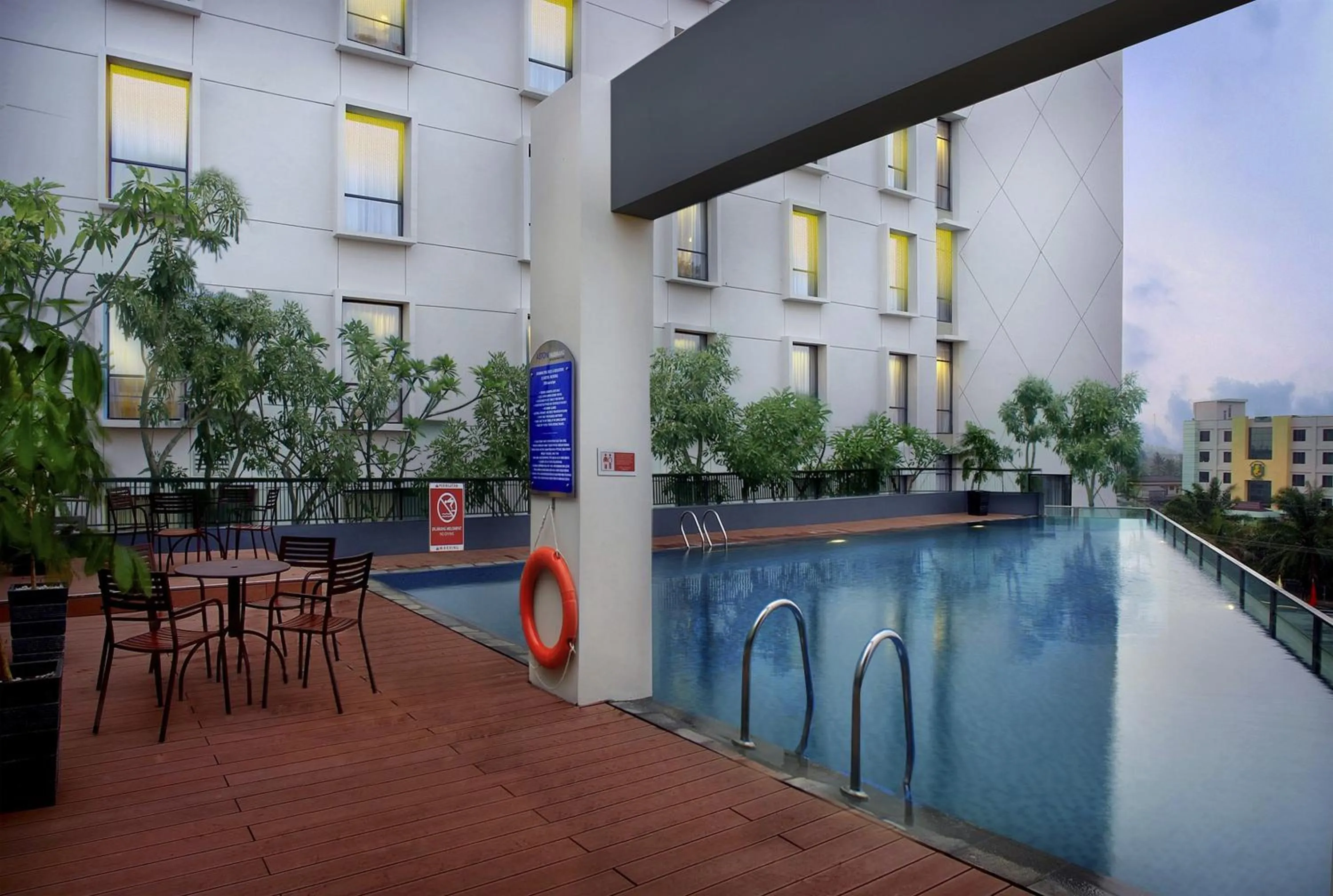 Swimming pool in Aston Palembang Hotel & Conference Centre