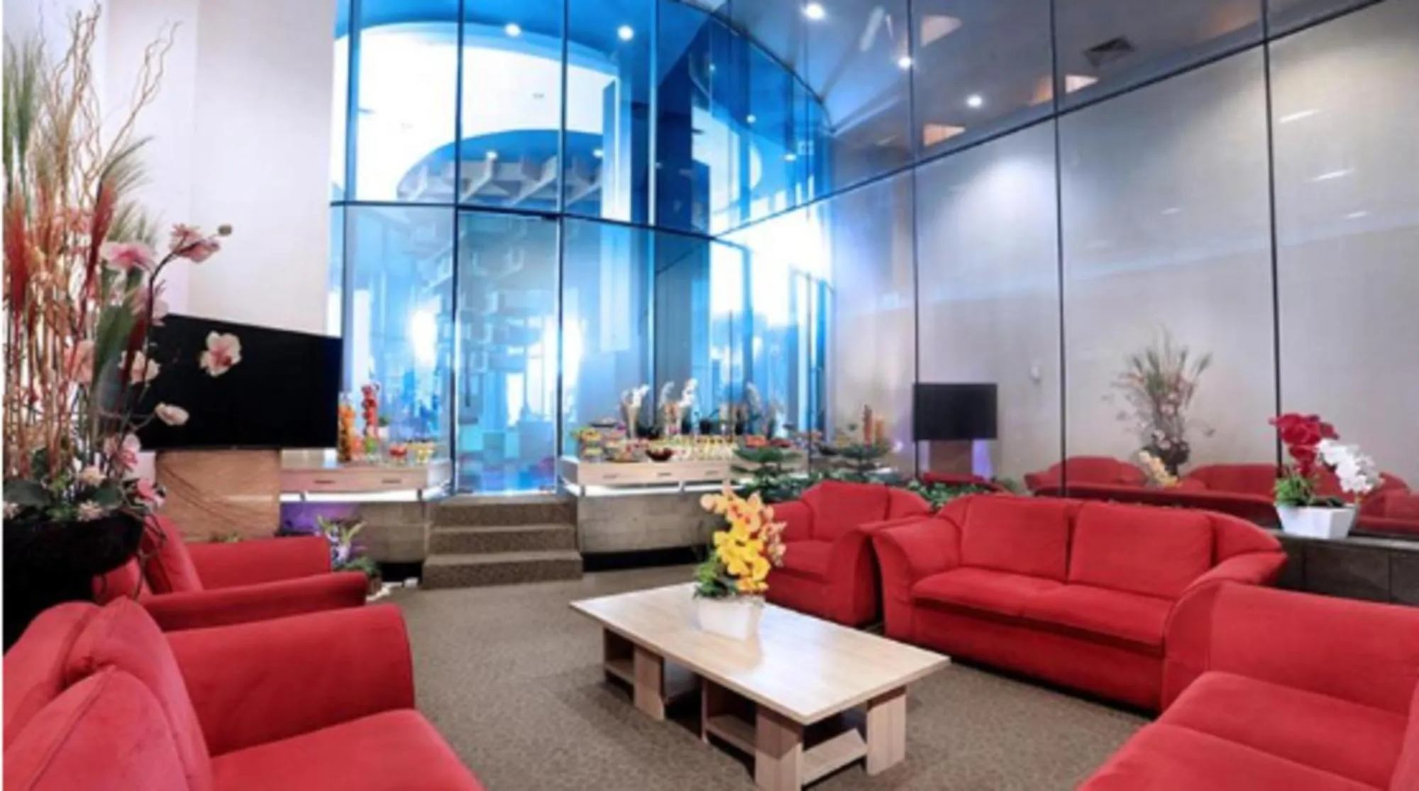 Seating area in Aston Palembang Hotel & Conference Centre