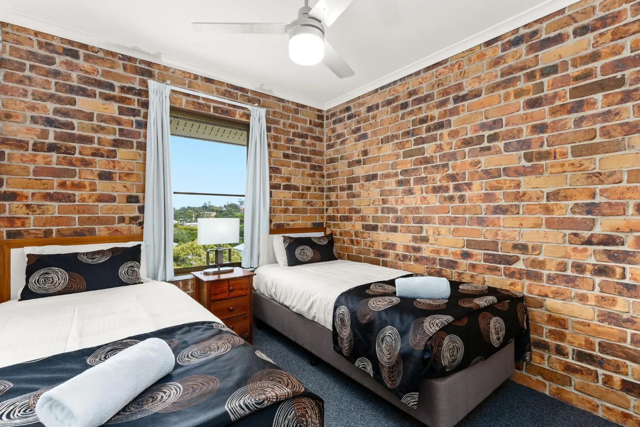 Bedroom, Bed in Toowong Villas