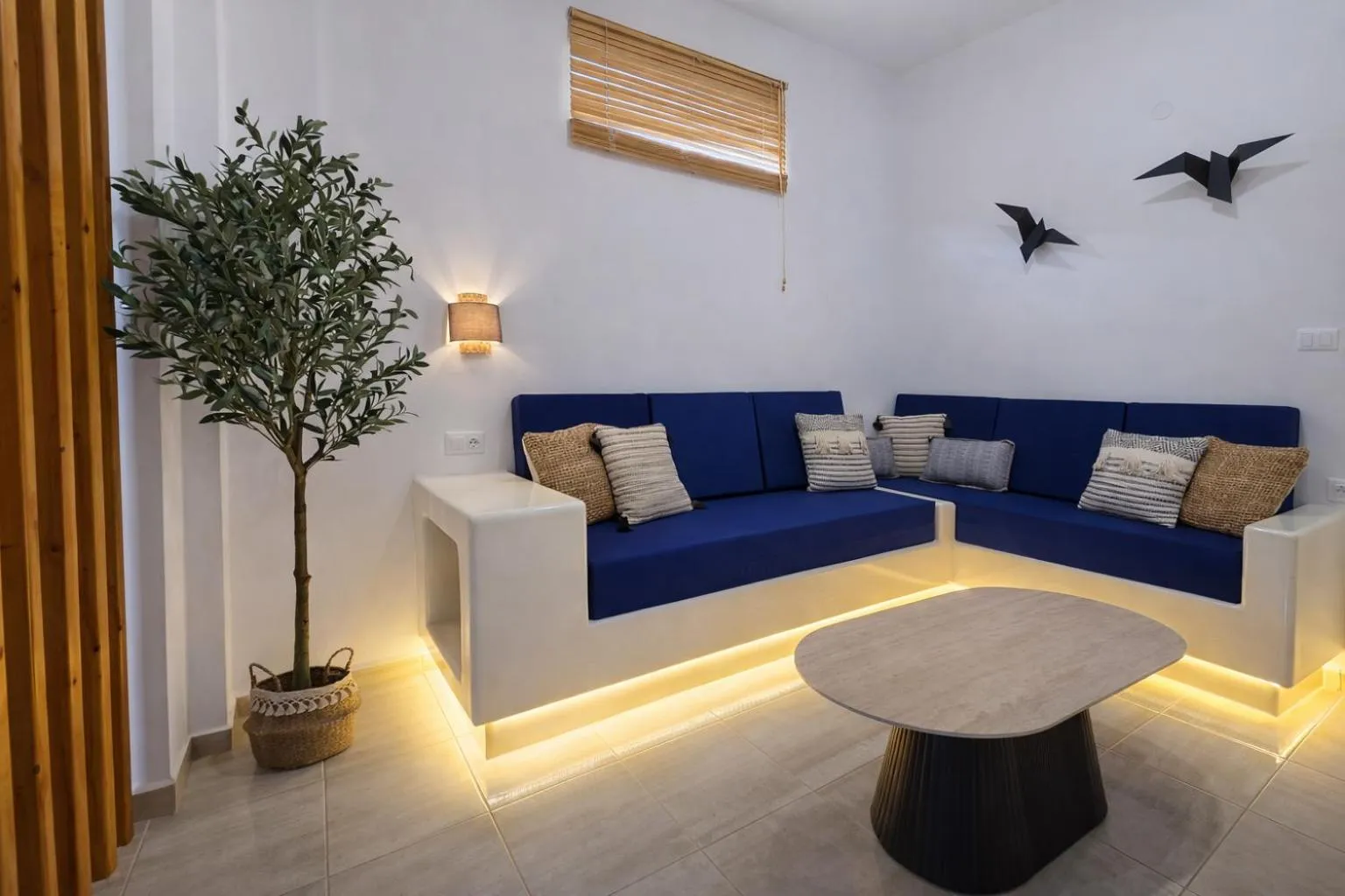 Living room in Papafotis Apartments & Suites