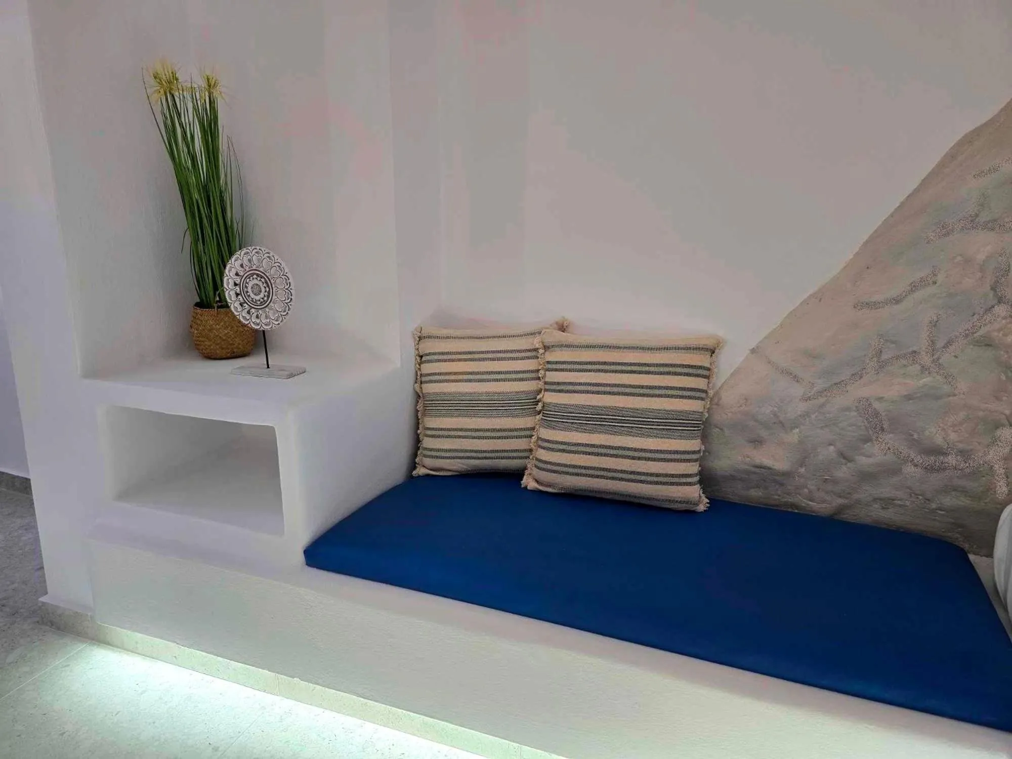 Seating area in Papafotis Apartments & Suites