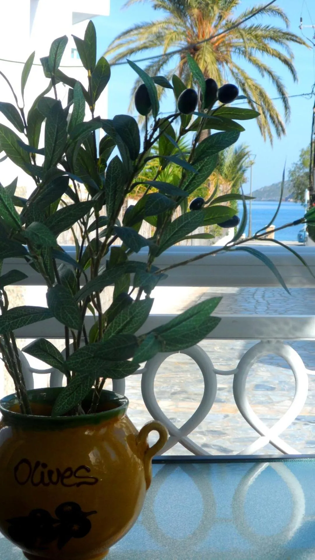 Decorative detail in Papafotis Apartments & Suites