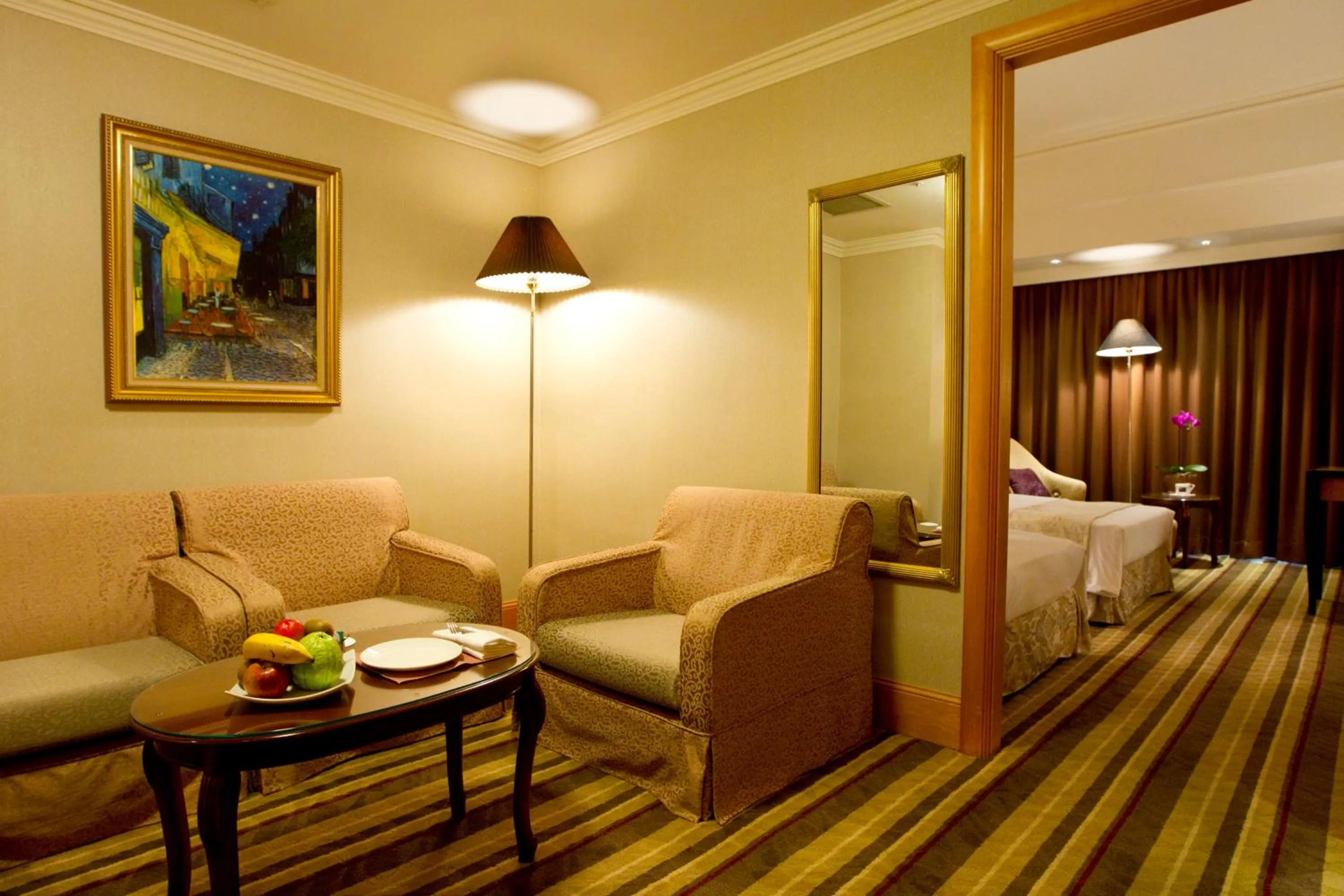 Living room, Bed in THE LEES Hotel